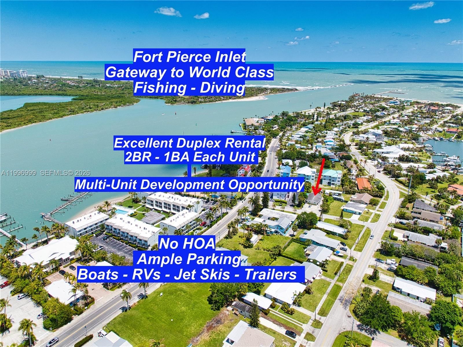 Real estate property located at 120 Coquina St, St Lucie, Fort Pierce Subdivision, Fort Pierce, FL