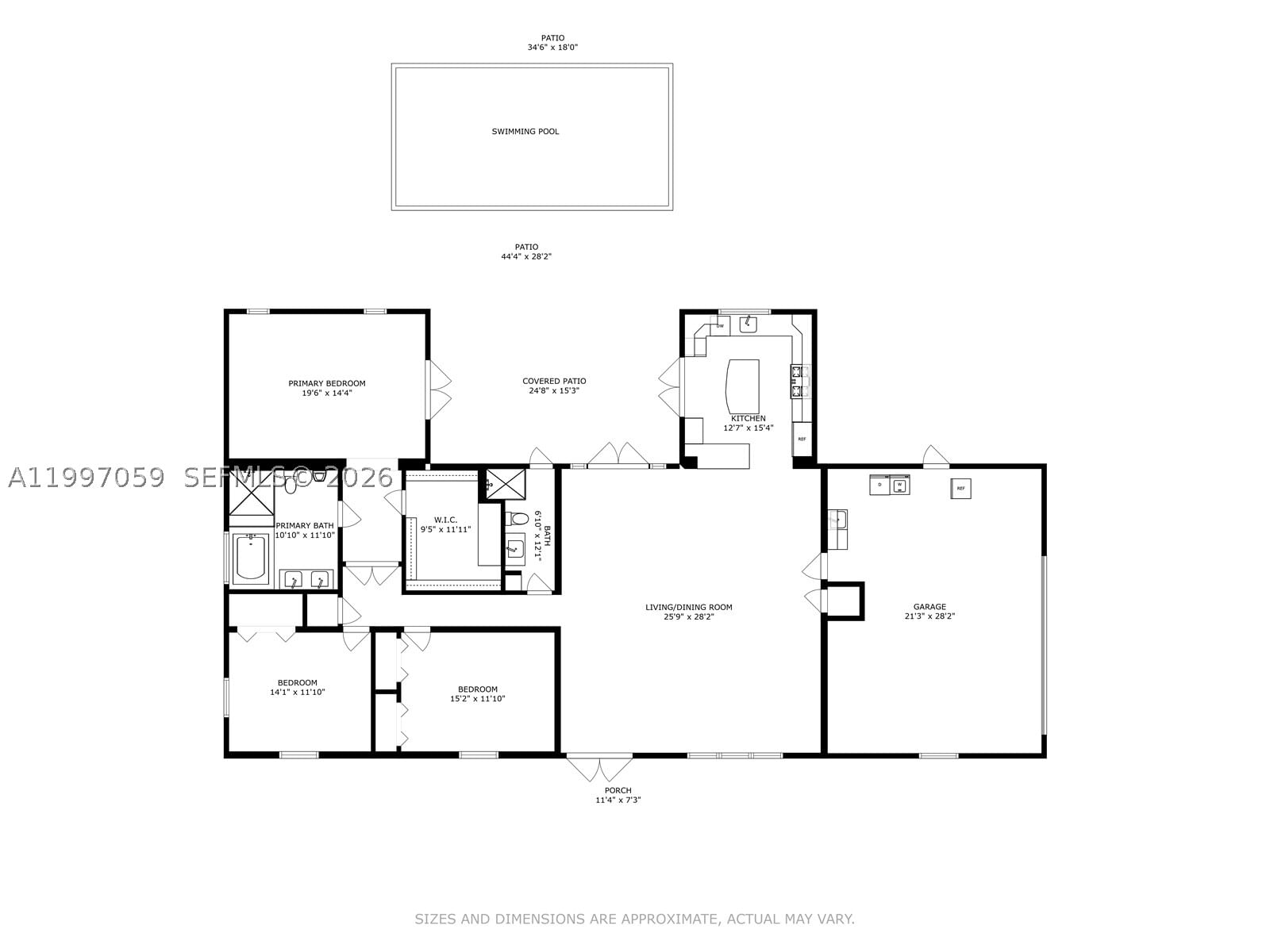 Real estate property located at 8860 155th Ter, Miami-dade, Coral Reef Estates 2nd Ad, Palmetto Bay, FL