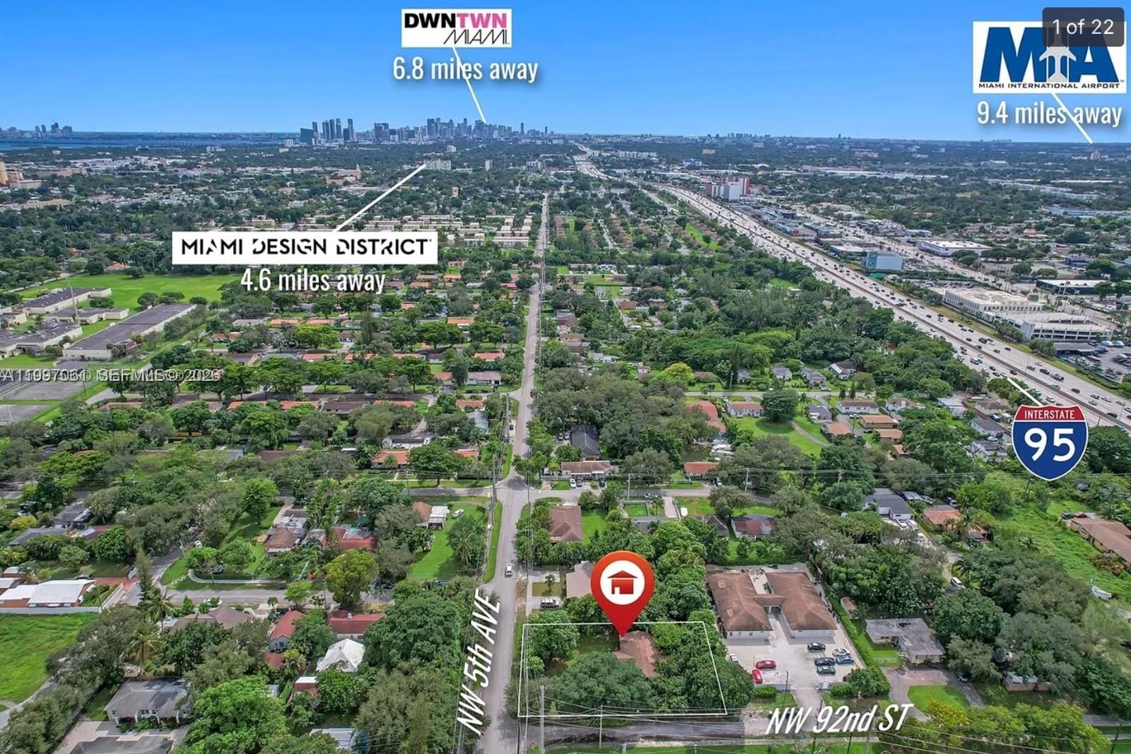 Real estate property located at 9156 5th Ave, Miami-dade, Pinewood Park 2nd Addn Am, Miami, FL