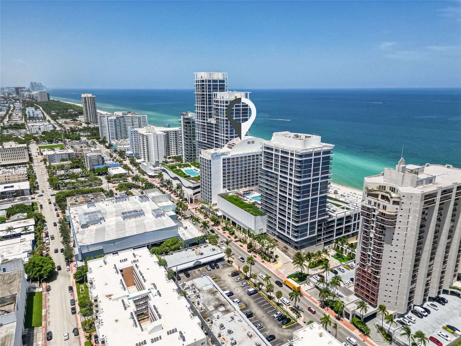 Real estate property located at 6801 Collins Ave #214, Miami-dade, Central Carillon Beach Co, Miami Beach, FL