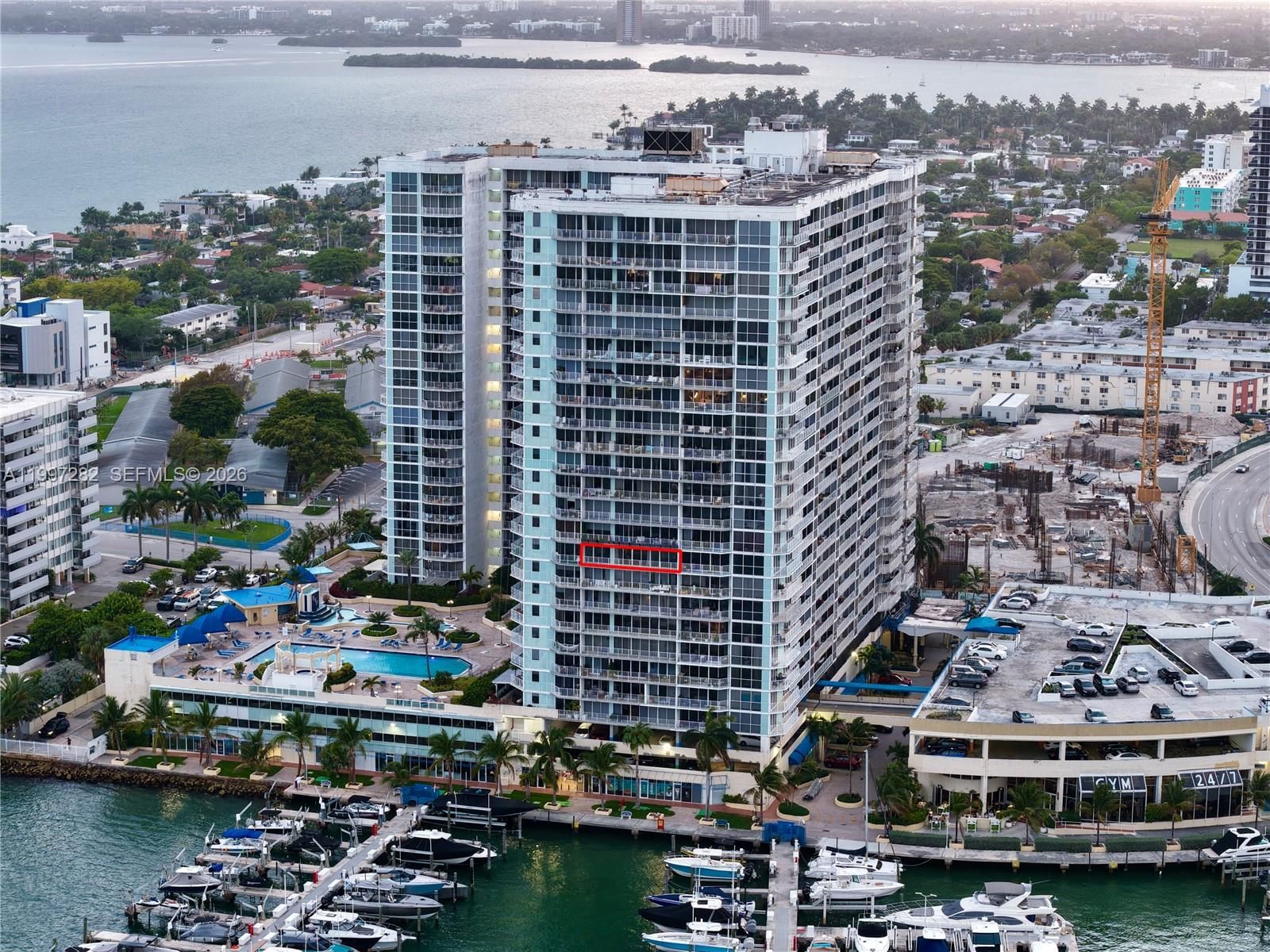 Real estate property located at 7601 Treasure Dr #1119, Miami-dade, The Grandview Palace Cond, North Bay Village, FL