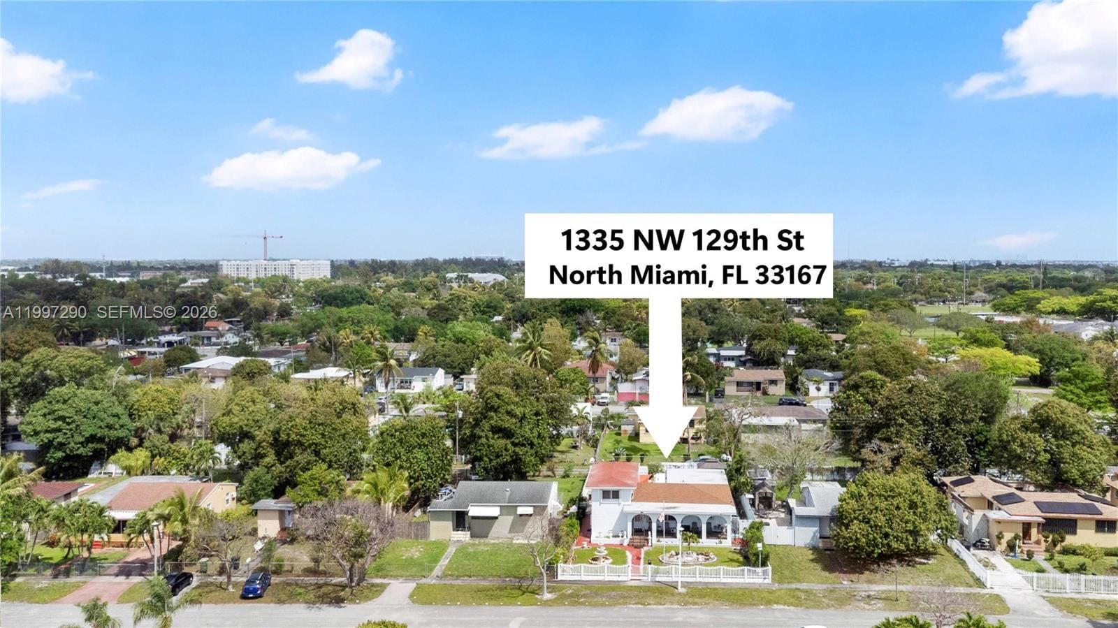 Real estate property located at 1335 129th St, Miami-dade, Breezy Heights 1st Addn, North Miami, FL