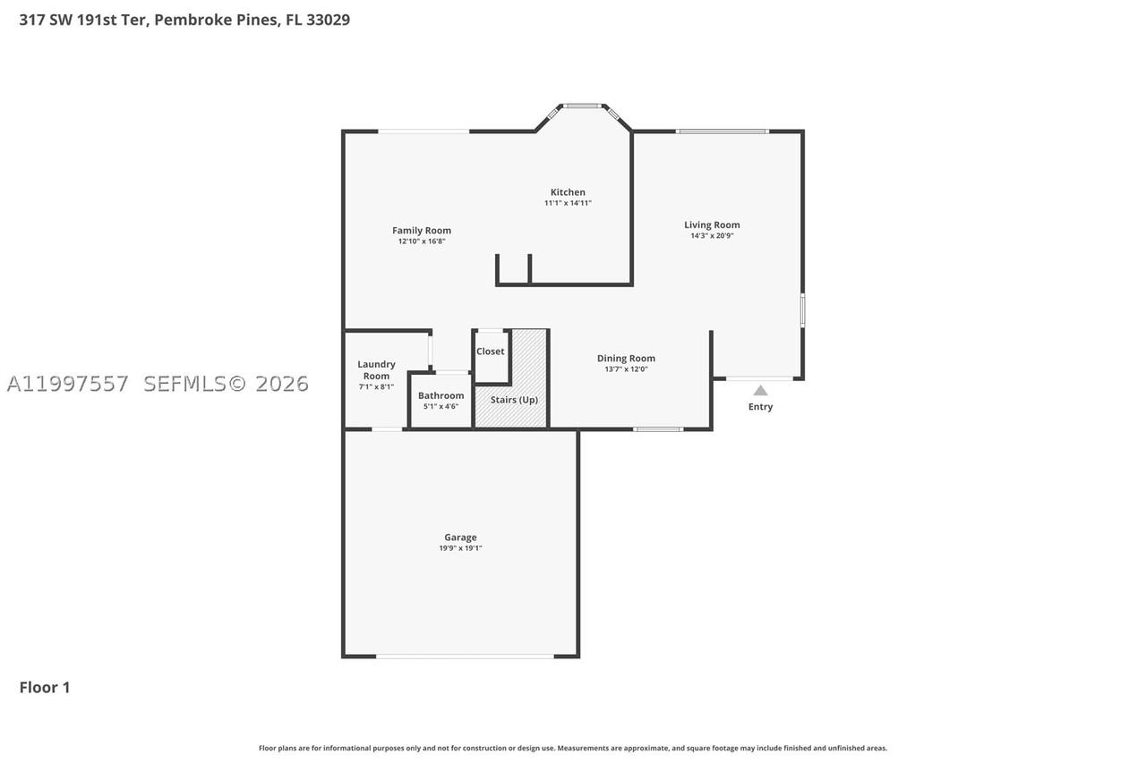 Real estate property located at 317 191st Ter, Broward, Twin Acres, Pembroke Pines, FL