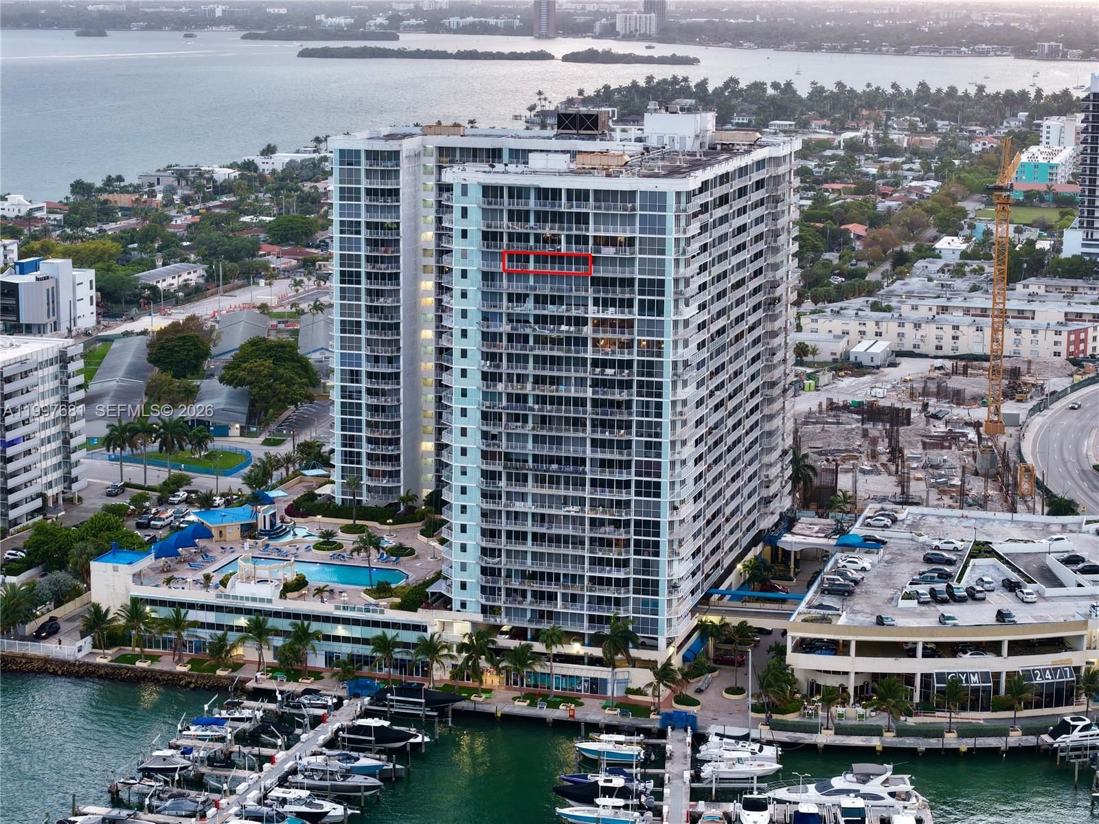 Real estate property located at 7601 Treasure Dr #2319, Miami-dade, The Grandview Palace Cond, North Bay Village, FL