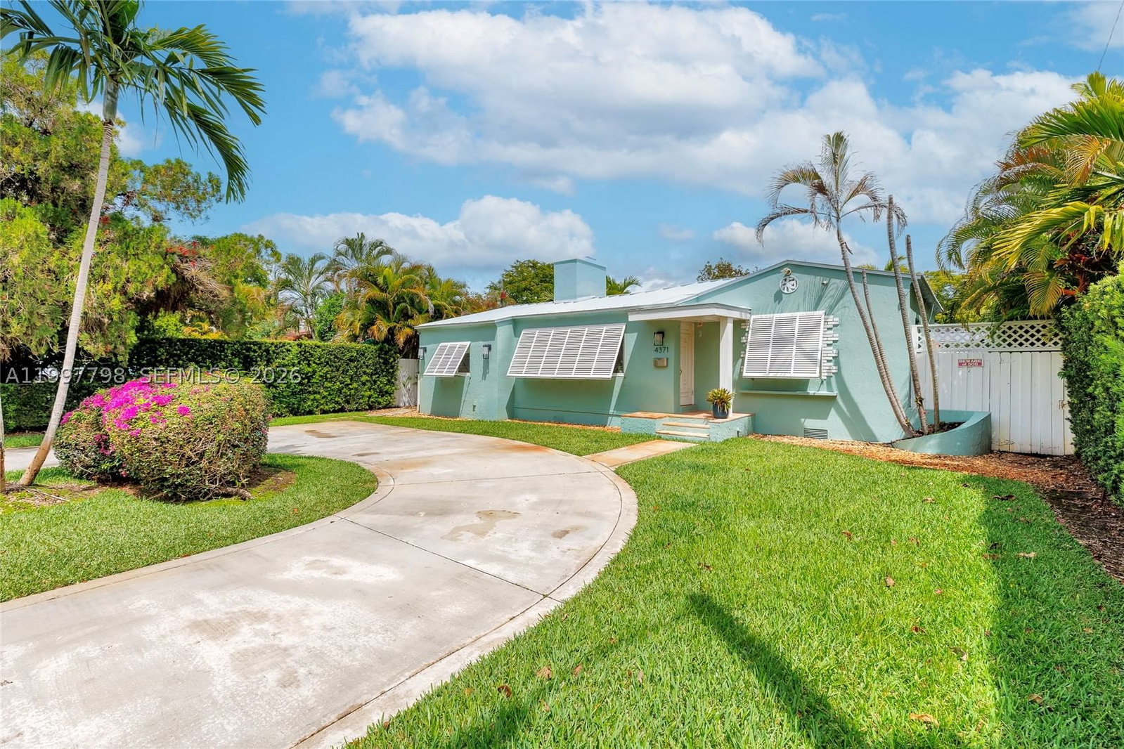 Real estate property located at 4371 13th Ter, Miami-dade, Camner Gables, Miami, FL
