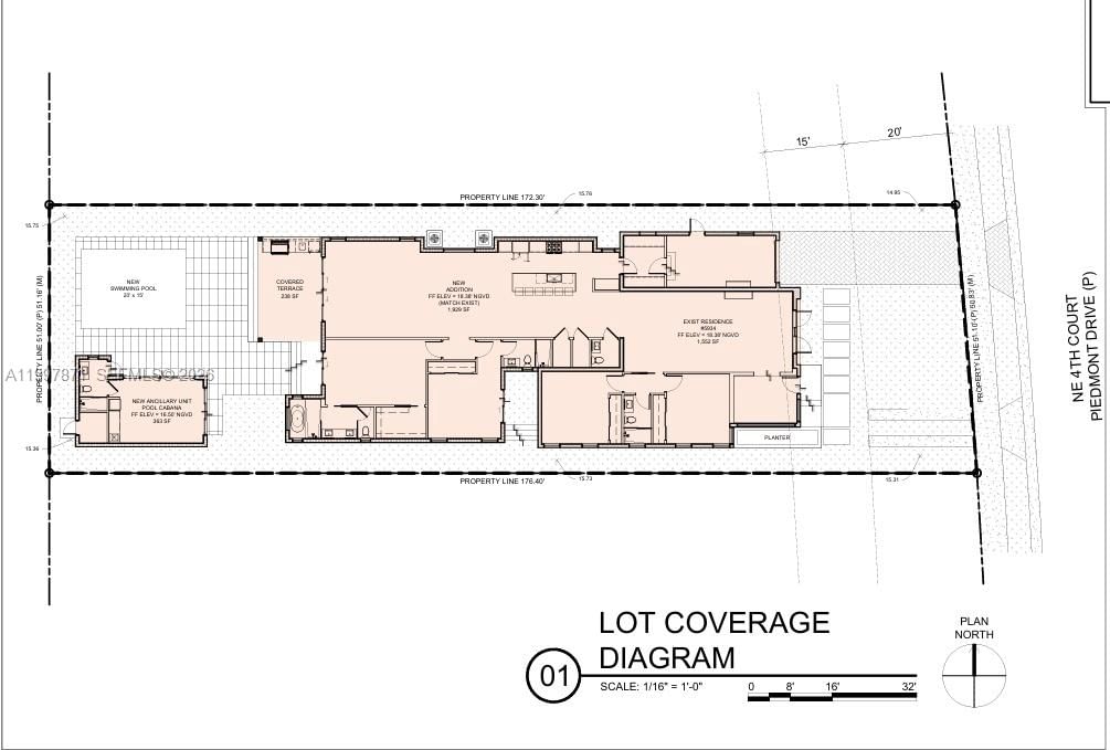 Real estate property located at 5934 4th ct, Miami-dade, Bayshore A, Miami, FL