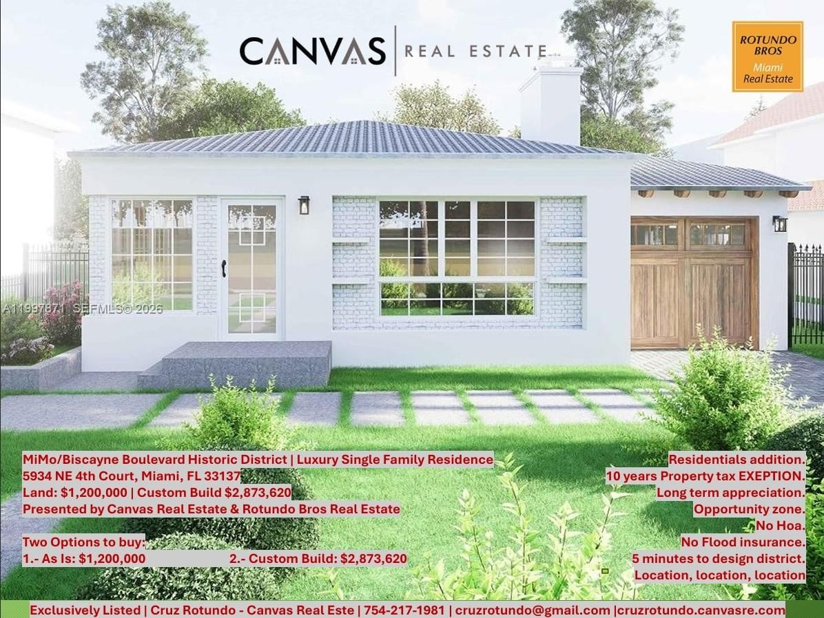 Real estate property located at 5934 4th ct, Miami-dade, Bayshore A, Miami, FL