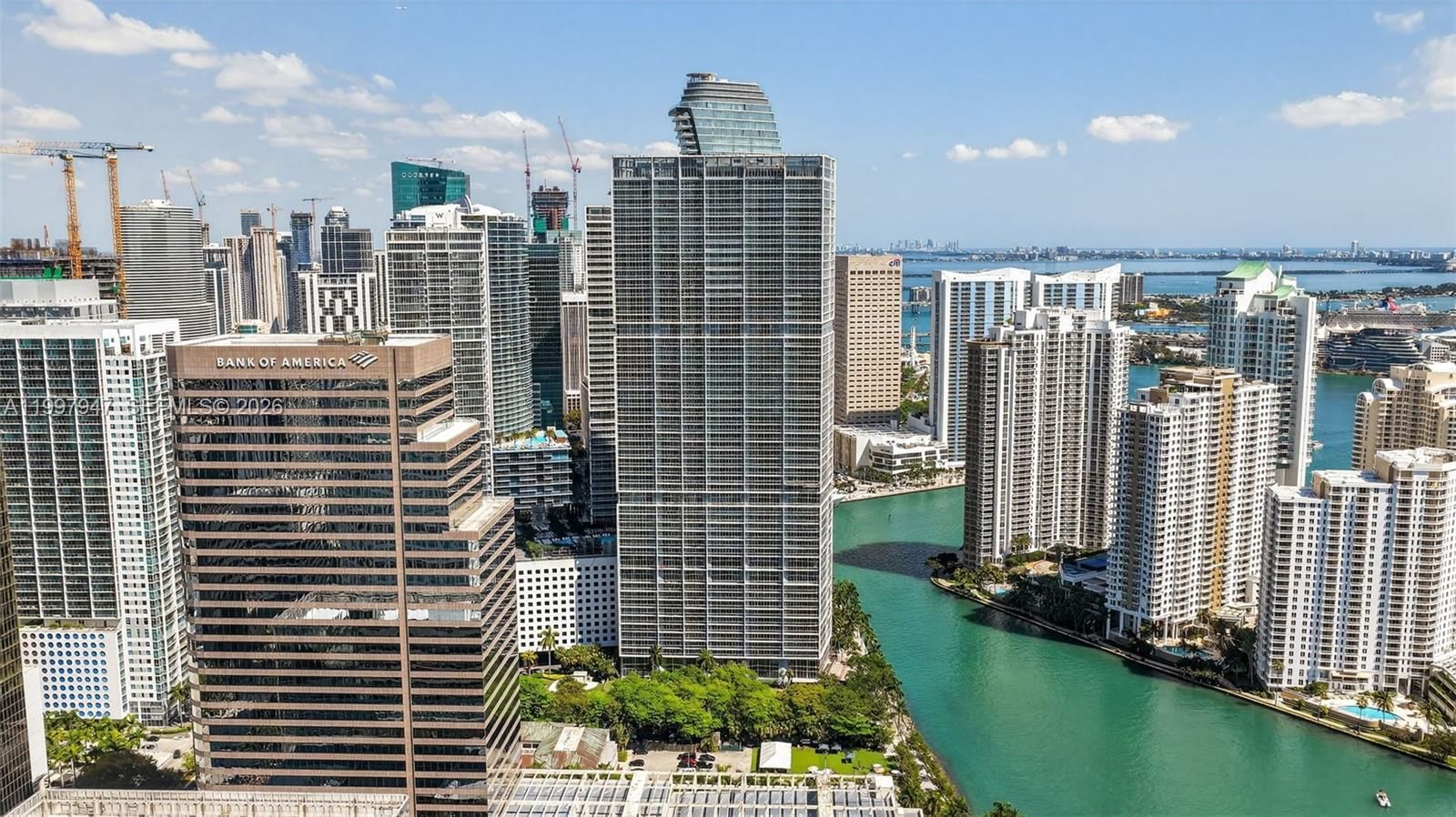Real estate property located at 495 Brickell Ave #1007, Miami-dade, Icon Brickell No Two, Miami, FL