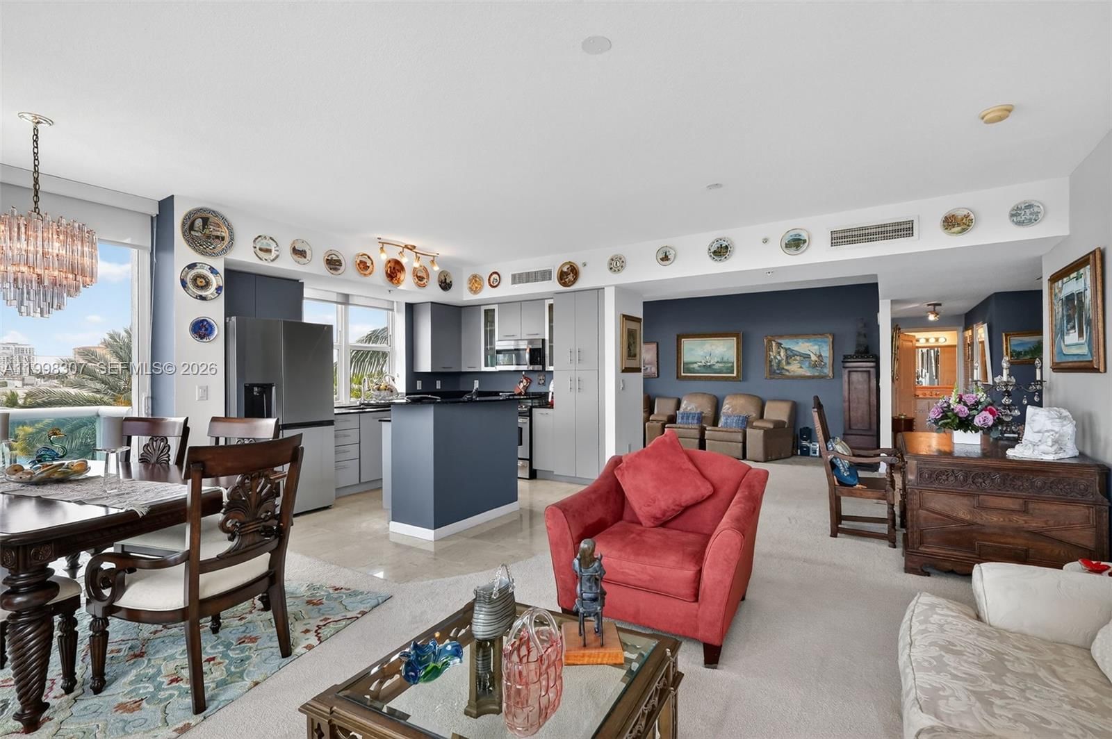 Real estate property located at 7910 Harbor Island Dr #406, Miami-dade, 360 Condo B, North Bay Village, FL