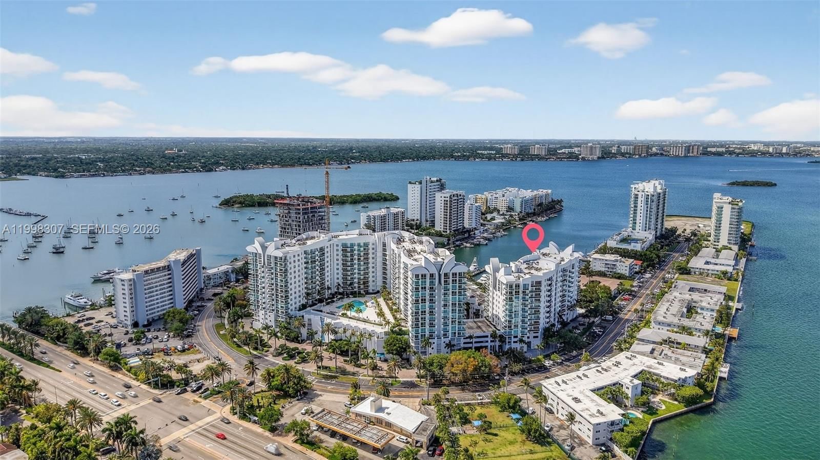 Real estate property located at 7910 Harbor Island Dr #406, Miami-dade, 360 Condo B, North Bay Village, FL