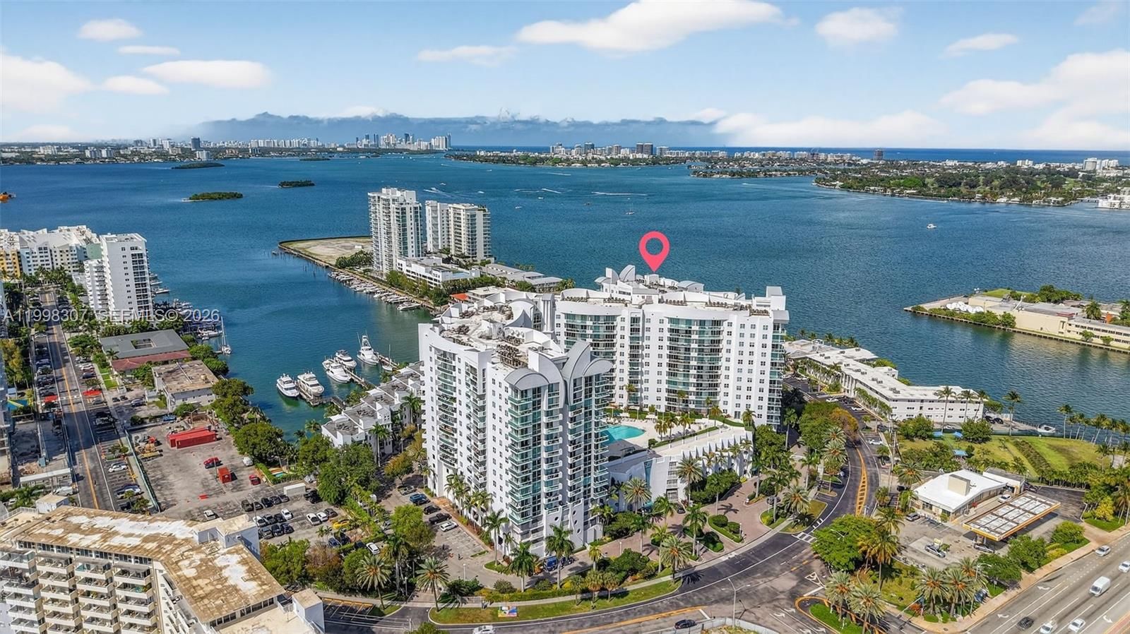 Real estate property located at 7910 Harbor Island Dr #406, Miami-dade, 360 Condo B, North Bay Village, FL
