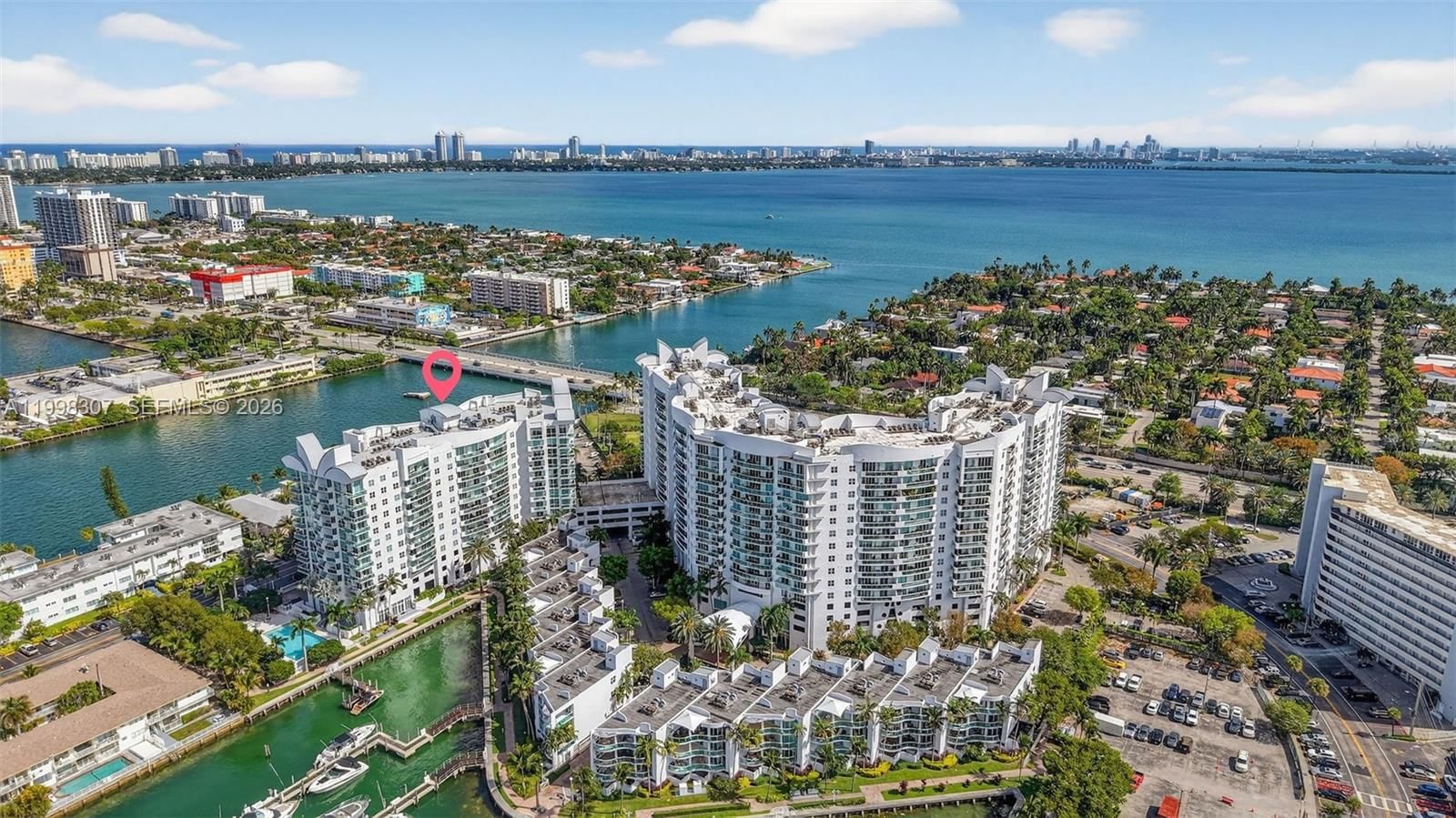 Real estate property located at 7910 Harbor Island Dr #406, Miami-dade, 360 Condo B, North Bay Village, FL