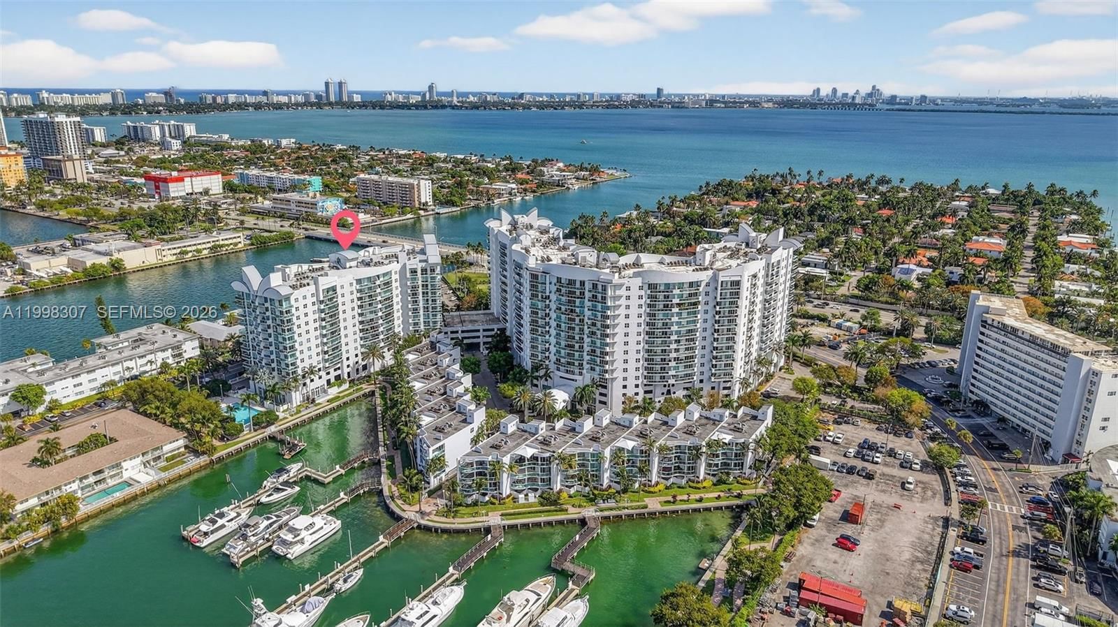 Real estate property located at 7910 Harbor Island Dr #406, Miami-dade, 360 Condo B, North Bay Village, FL