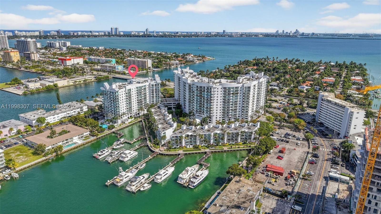 Real estate property located at 7910 Harbor Island Dr #406, Miami-dade, 360 Condo B, North Bay Village, FL