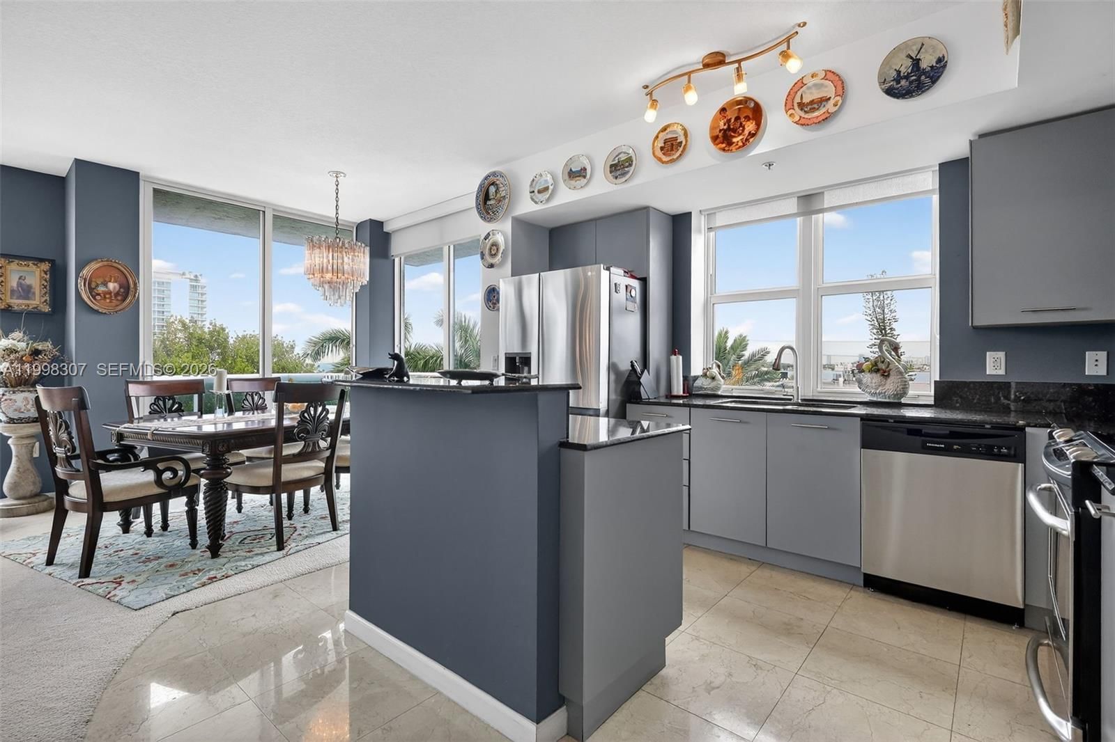 Real estate property located at 7910 Harbor Island Dr #406, Miami-dade, 360 Condo B, North Bay Village, FL