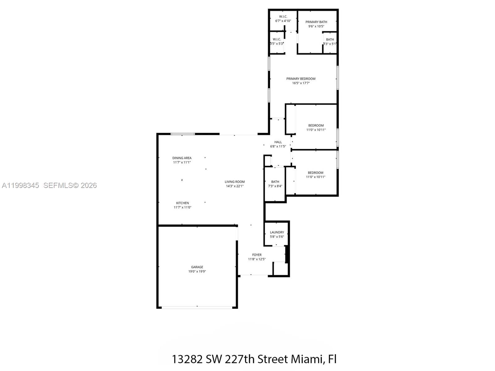 Real estate property located at 13282 227th St, Miami-dade, Southern Cove, Miami, FL