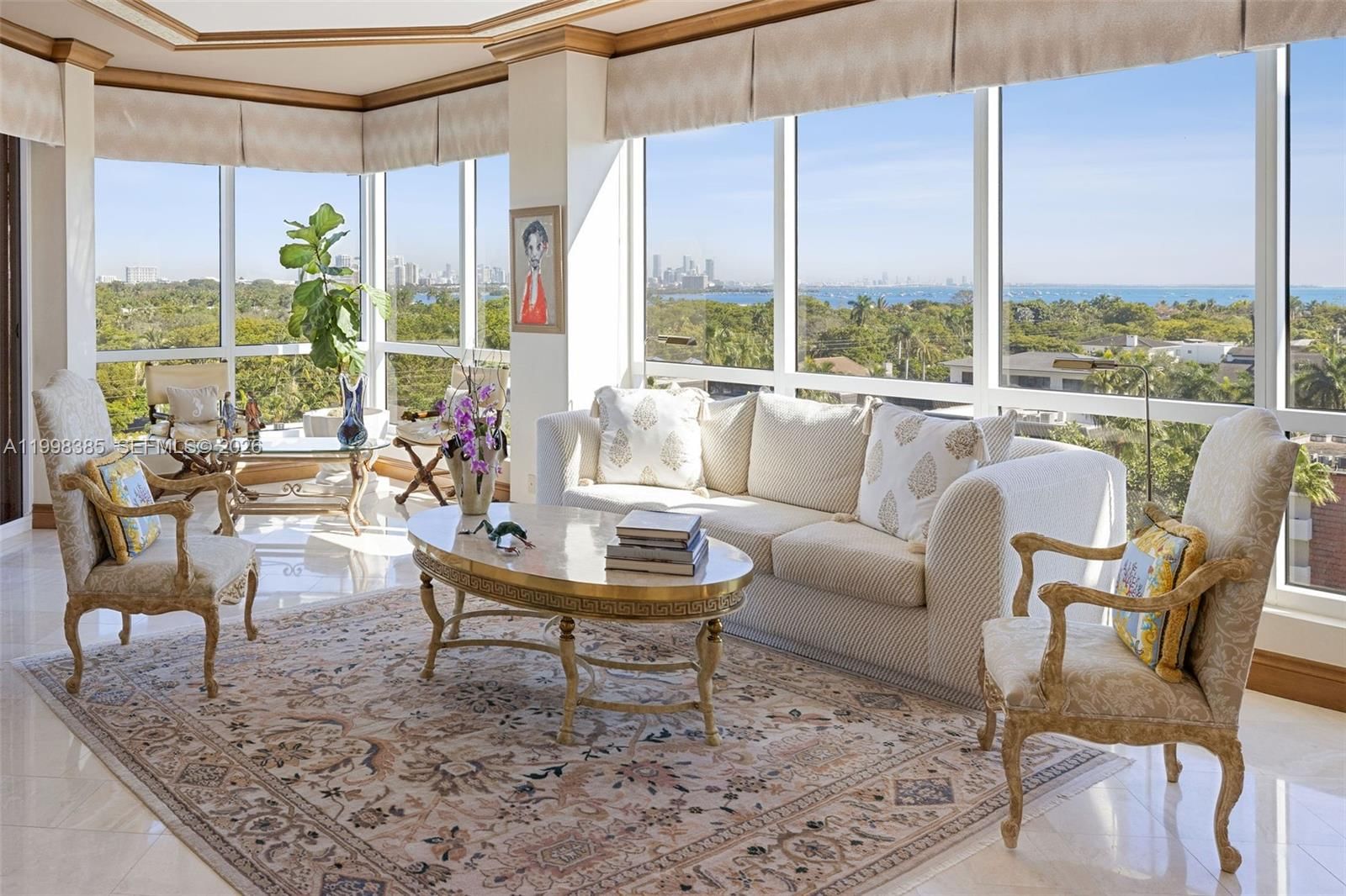 Real estate property located at 10 Edgewater Dr #7G, Miami-dade, The Gables Condo, Coral Gables, FL