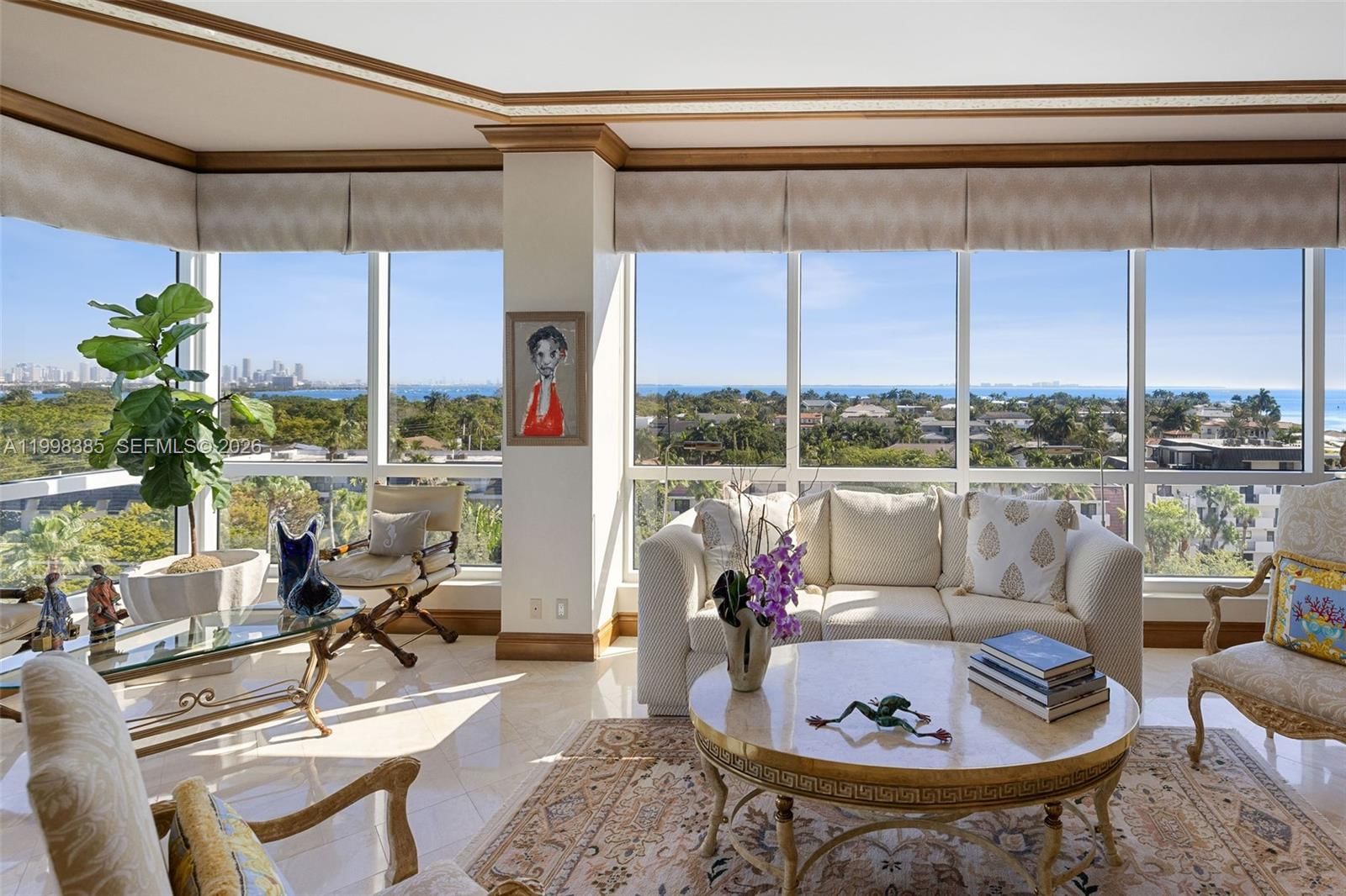 Real estate property located at 10 Edgewater Dr #7G, Miami-dade, The Gables Condo, Coral Gables, FL