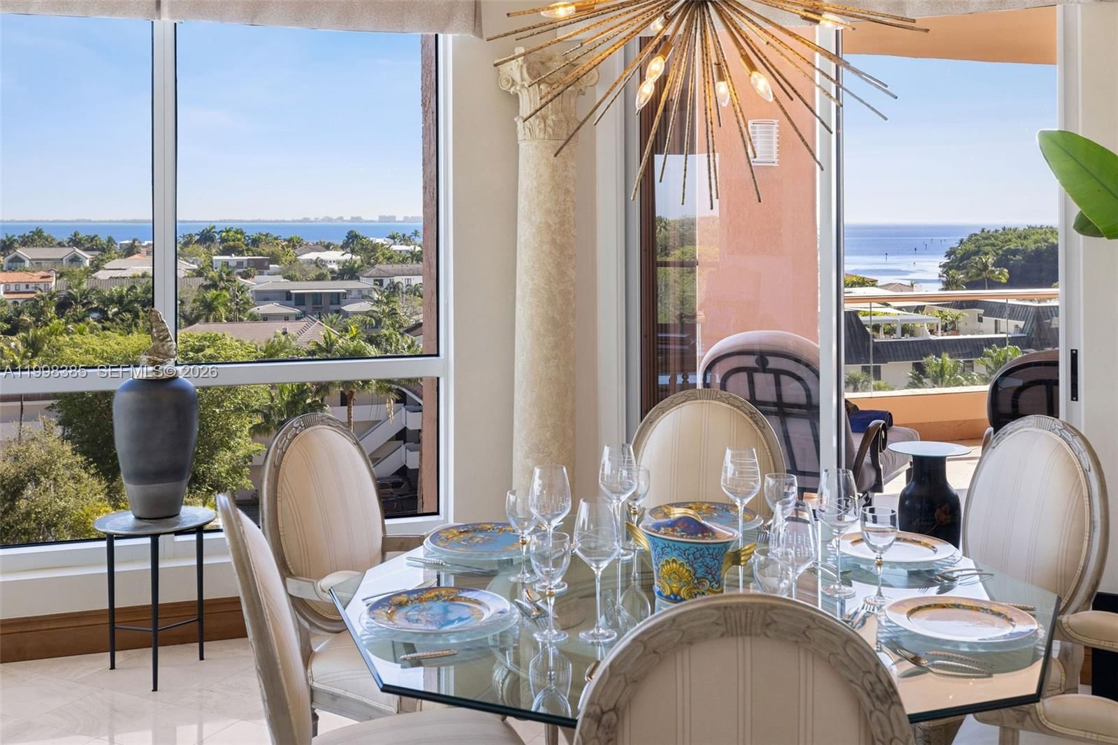 Real estate property located at 10 Edgewater Dr #7G, Miami-dade, The Gables Condo, Coral Gables, FL