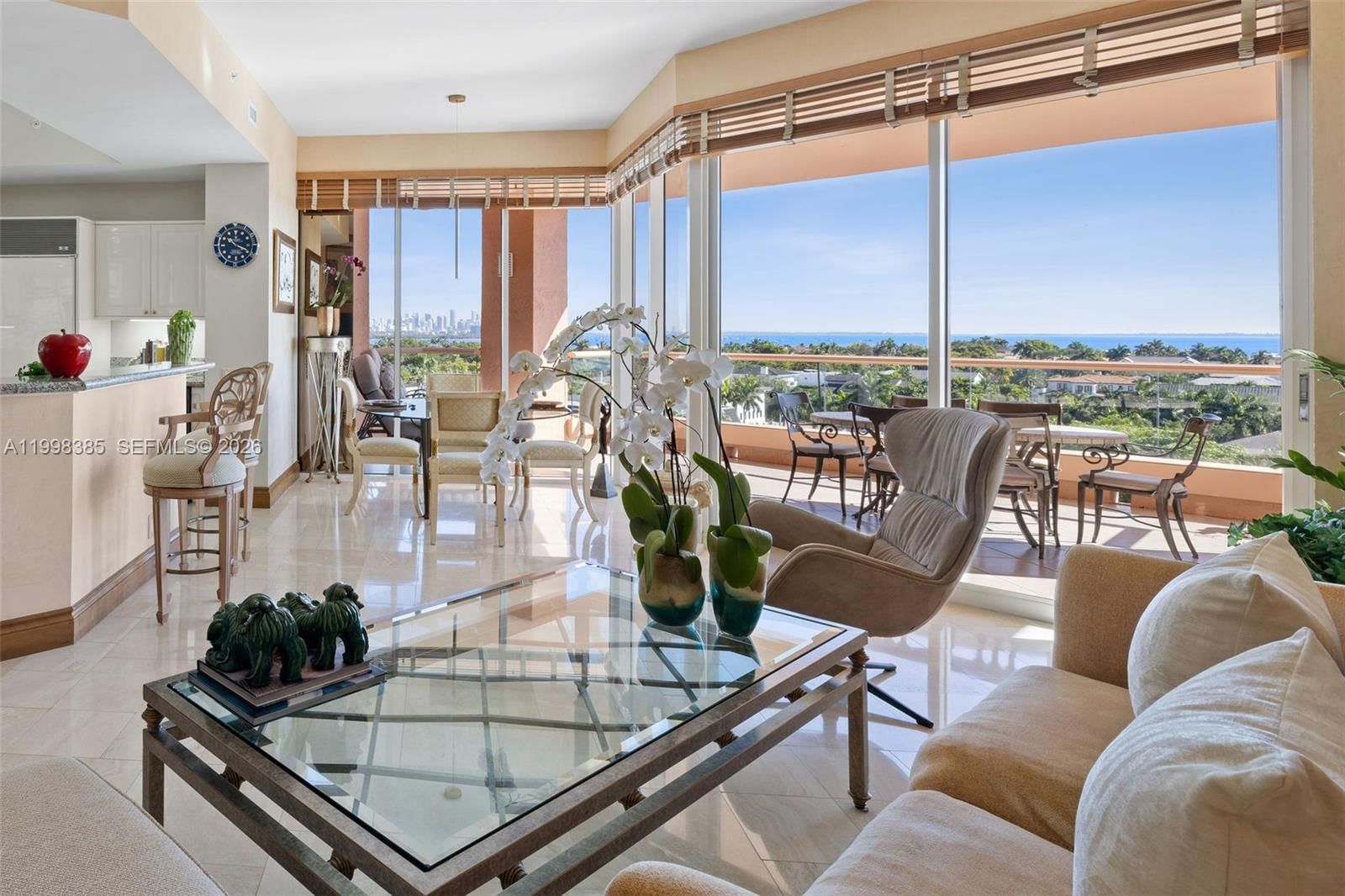 Real estate property located at 10 Edgewater Dr #7G, Miami-dade, The Gables Condo, Coral Gables, FL