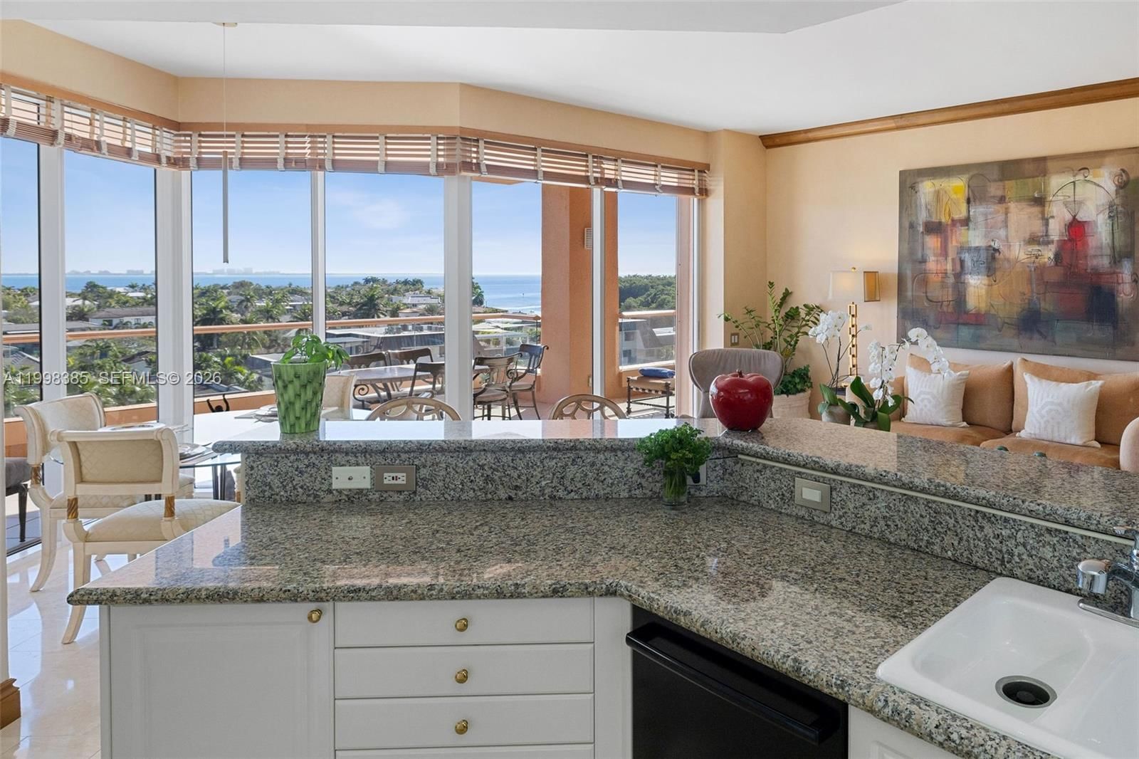 Real estate property located at 10 Edgewater Dr #7G, Miami-dade, The Gables Condo, Coral Gables, FL