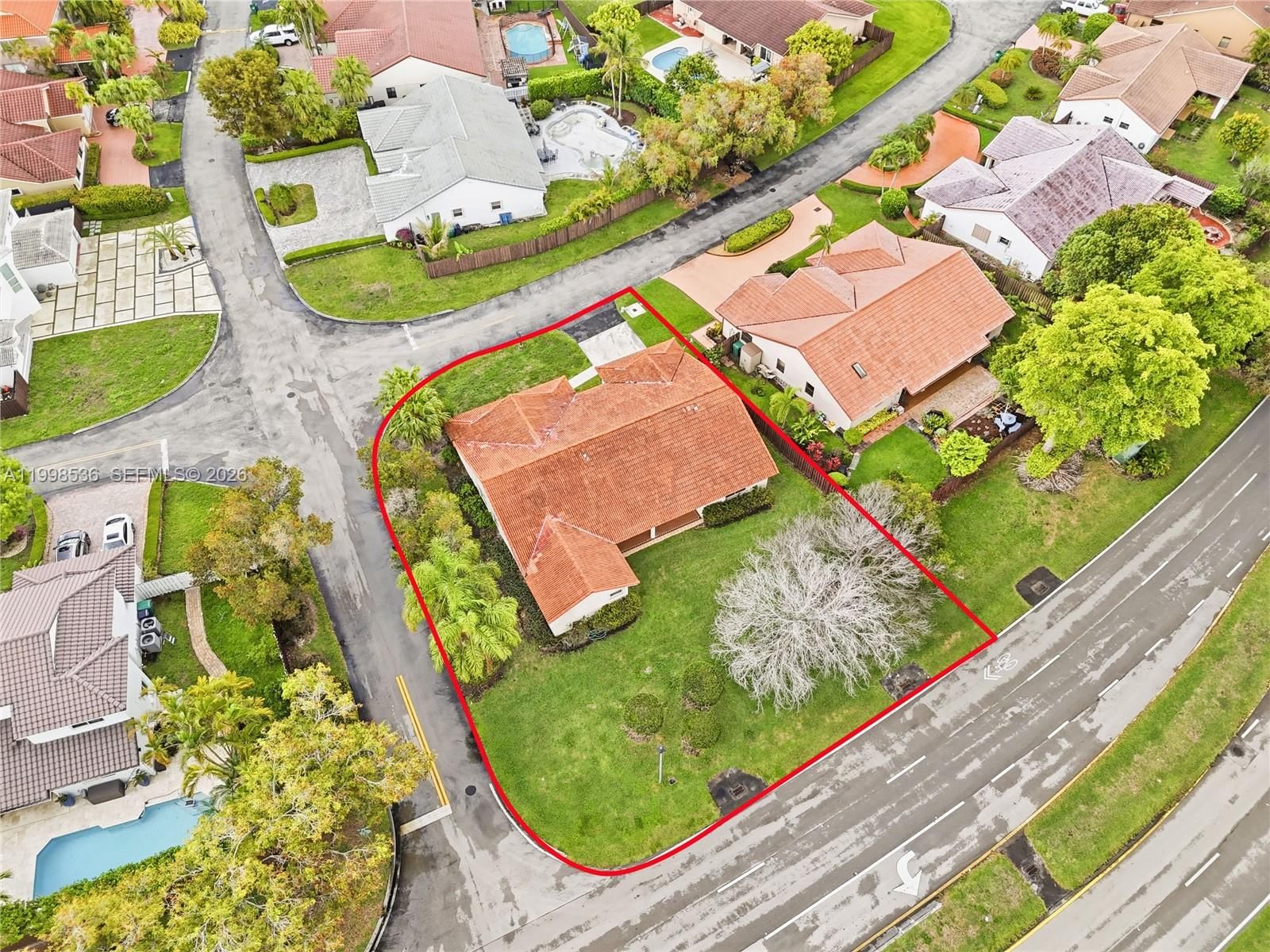 Real estate property located at 4540 151st Pl, Miami-dade, The Mansions, Miami, FL