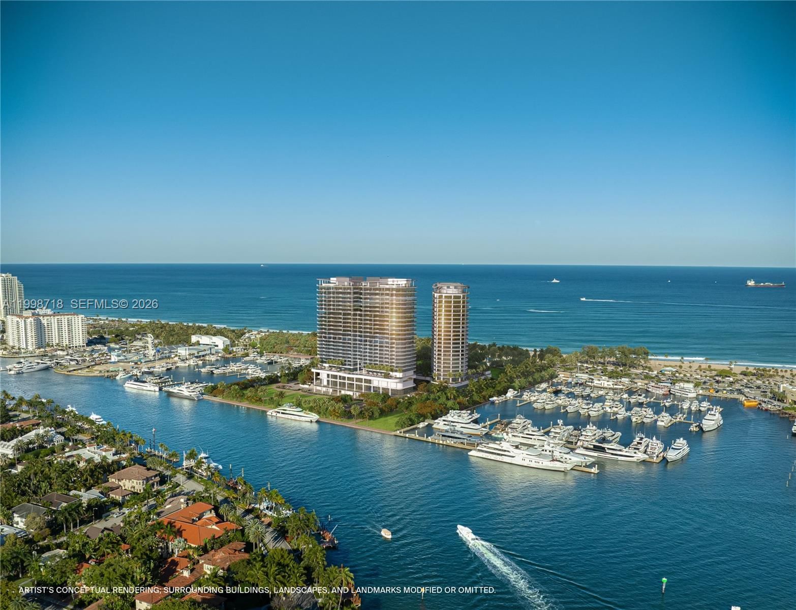 Real estate property located at 801 Seabreeze Blvd PH2406, Broward, St Regis Residences, Fort Lauderdale, FL