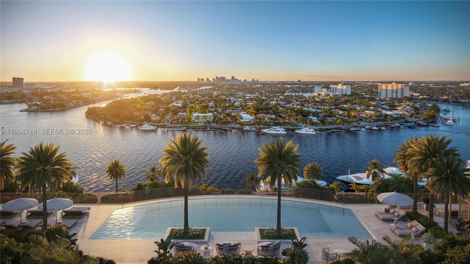 Real estate property located at 801 Seabreeze Blvd PH2406, Broward, St Regis Residences, Fort Lauderdale, FL