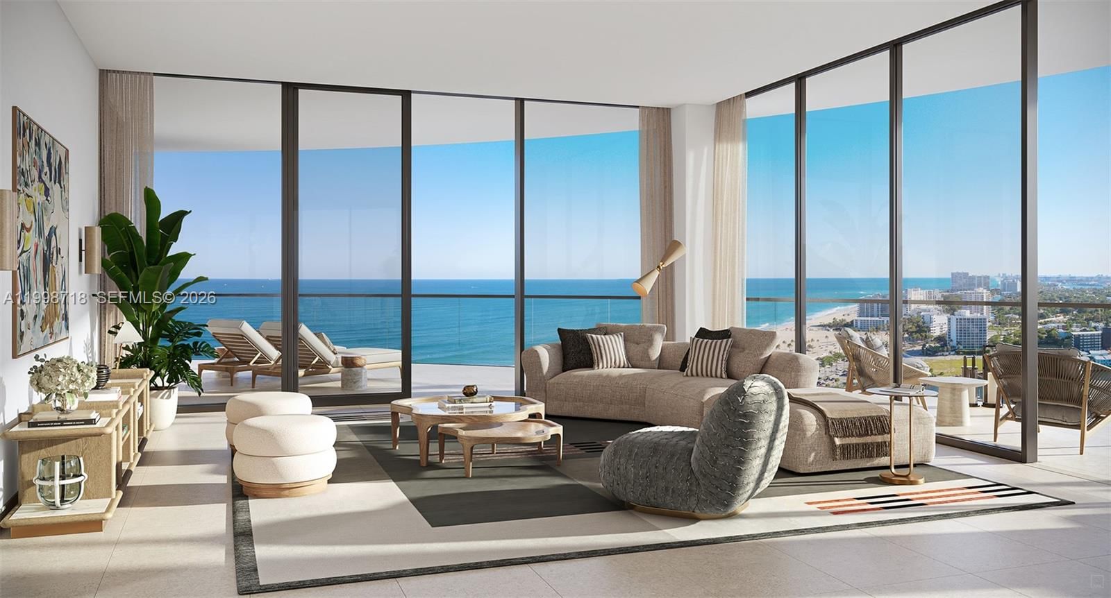 Real estate property located at 801 Seabreeze Blvd PH2406, Broward, St Regis Residences, Fort Lauderdale, FL