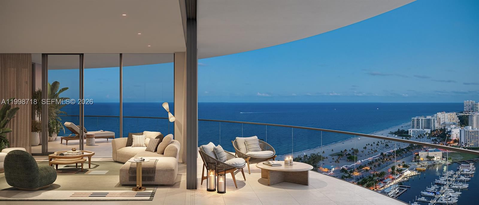 Real estate property located at 801 Seabreeze Blvd PH2406, Broward, St Regis Residences, Fort Lauderdale, FL