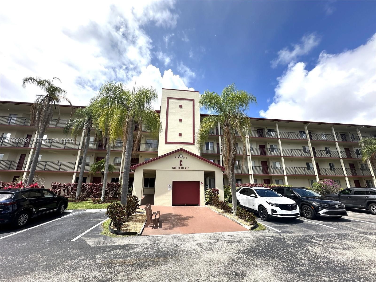 Real estate property located at 1600 127th Way #101C, Broward, Garfield At Century Villa, Pembroke Pines, FL