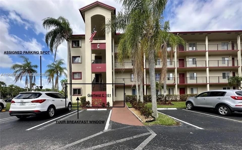 Real estate property located at 1600 127th Way #101C, Broward, Garfield At Century Villa, Pembroke Pines, FL
