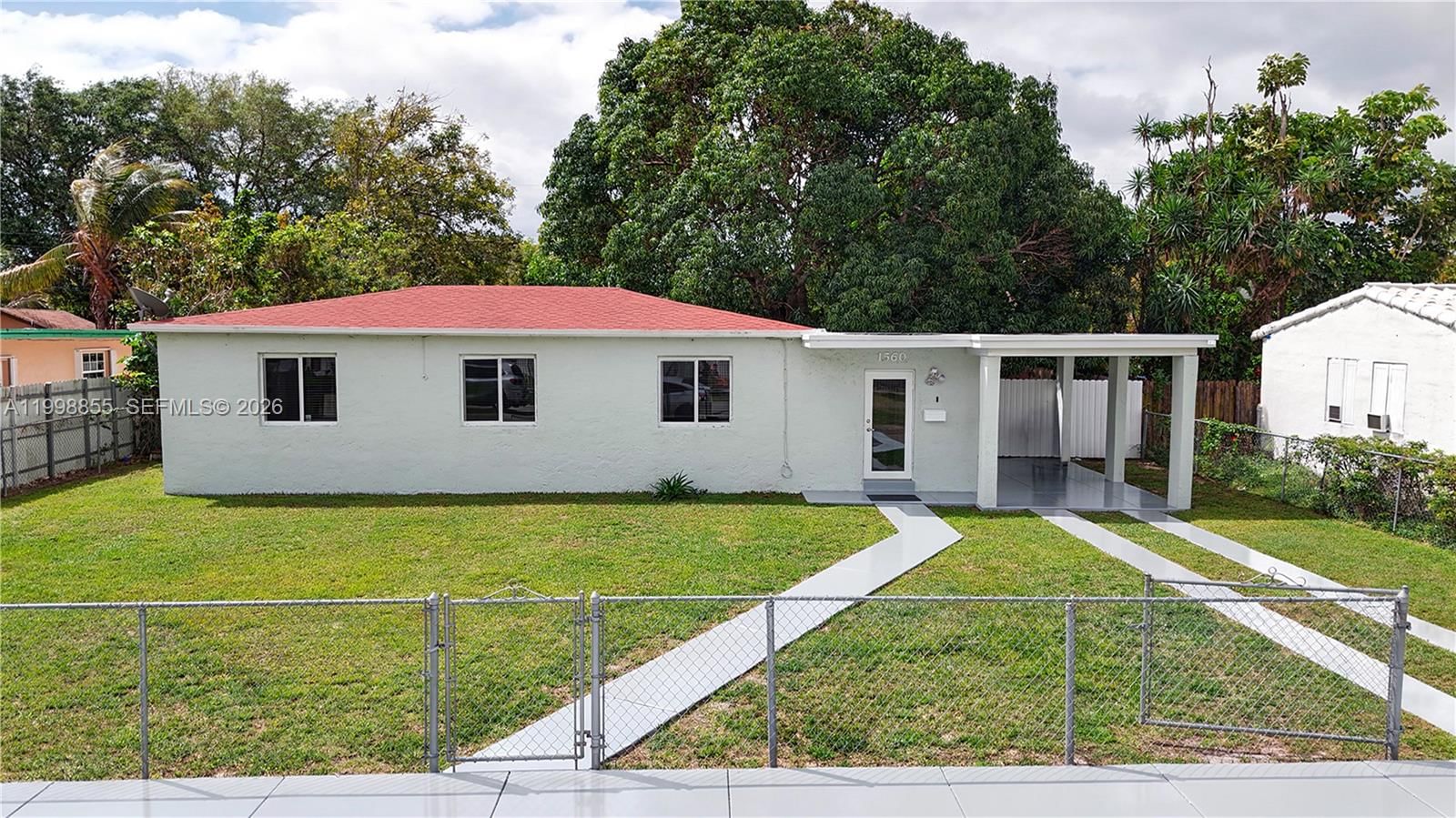 Real estate property located at 1560 130th St, Miami-dade, Shephard Heights 3 Addn, North Miami, FL