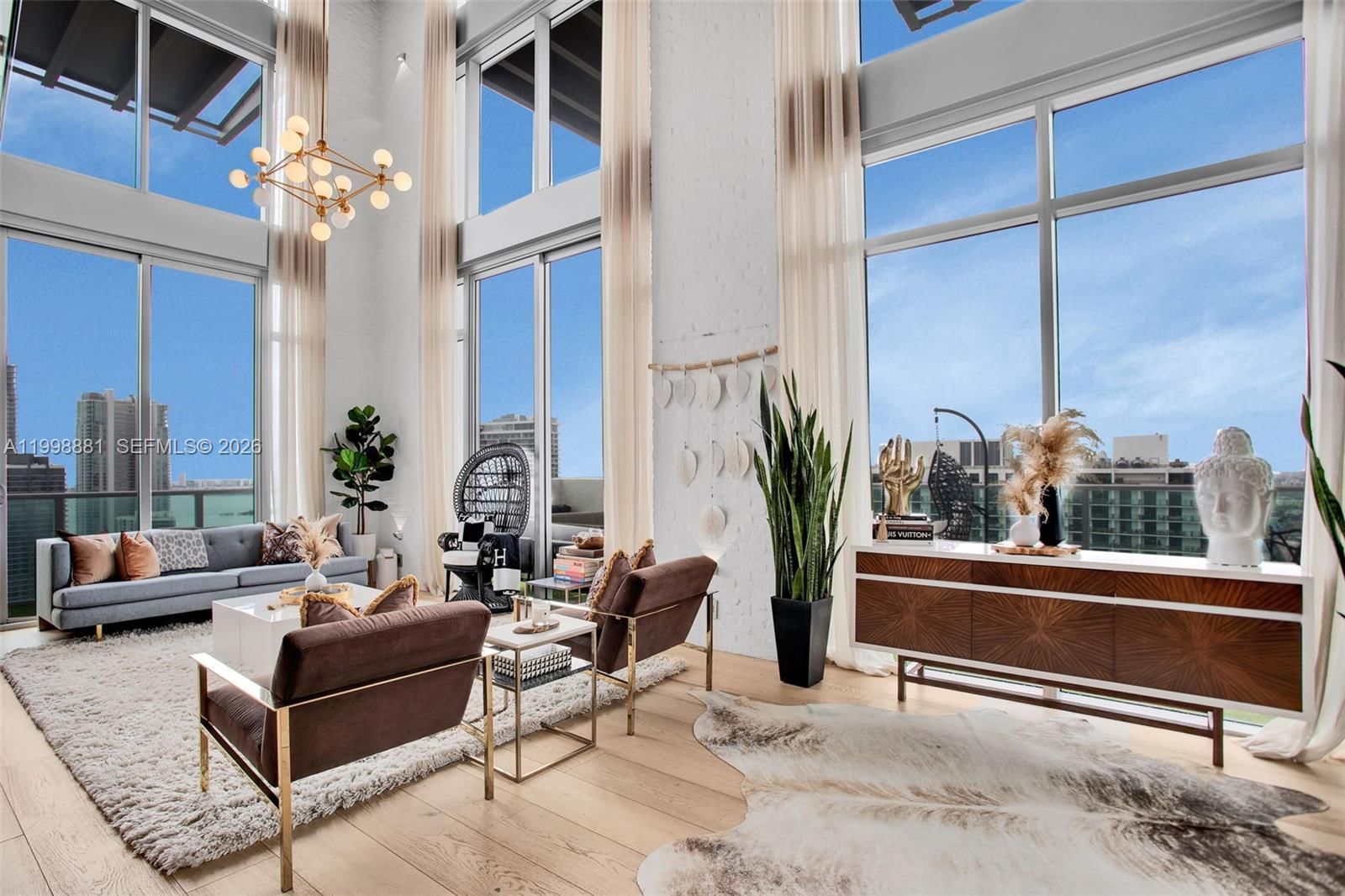 Real estate property located at 3301 1st Ave PH-2, Miami-dade, Four Midtown, Miami, FL