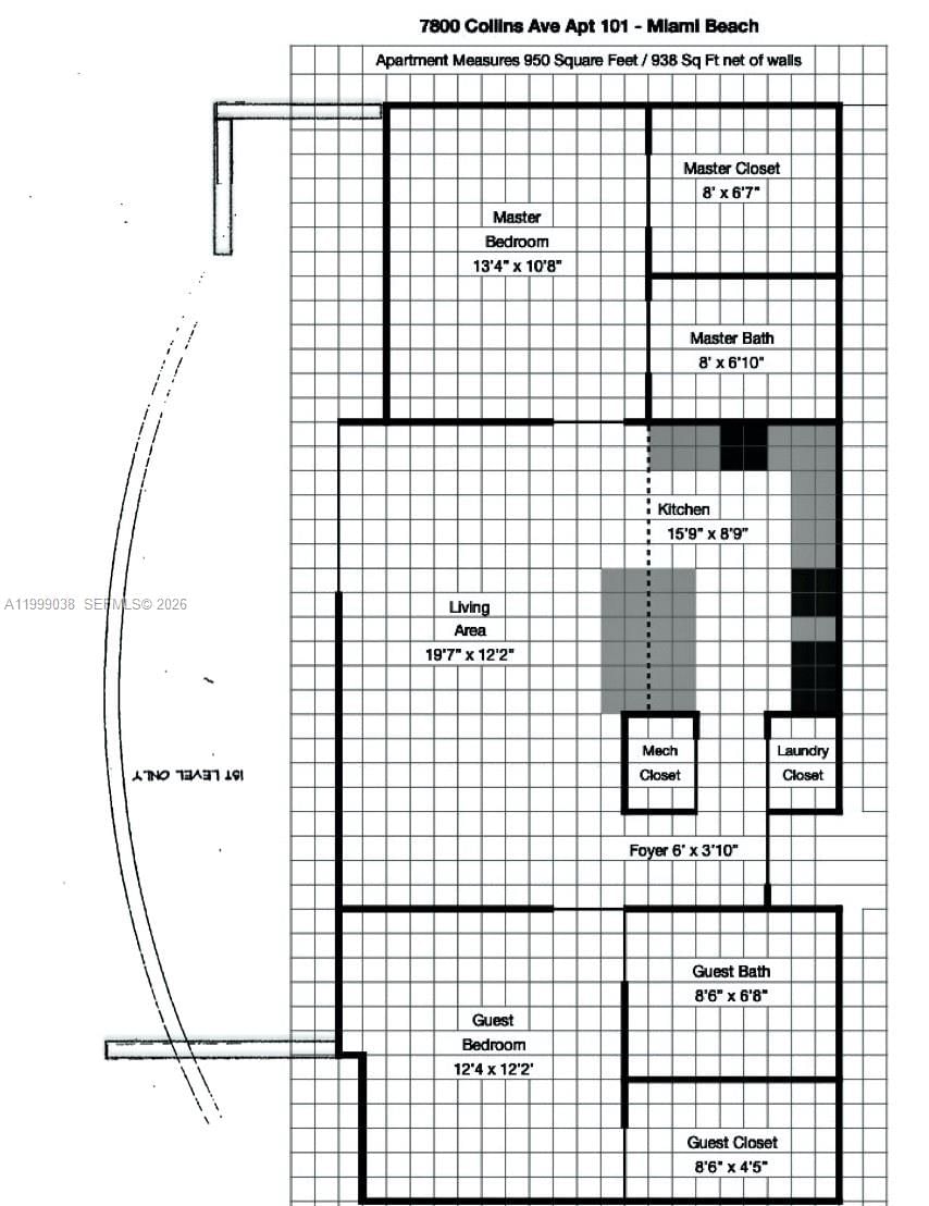 Real estate property located at 7800 Collins Ave #101, Miami-dade, Rond Point Condo, Miami Beach, FL