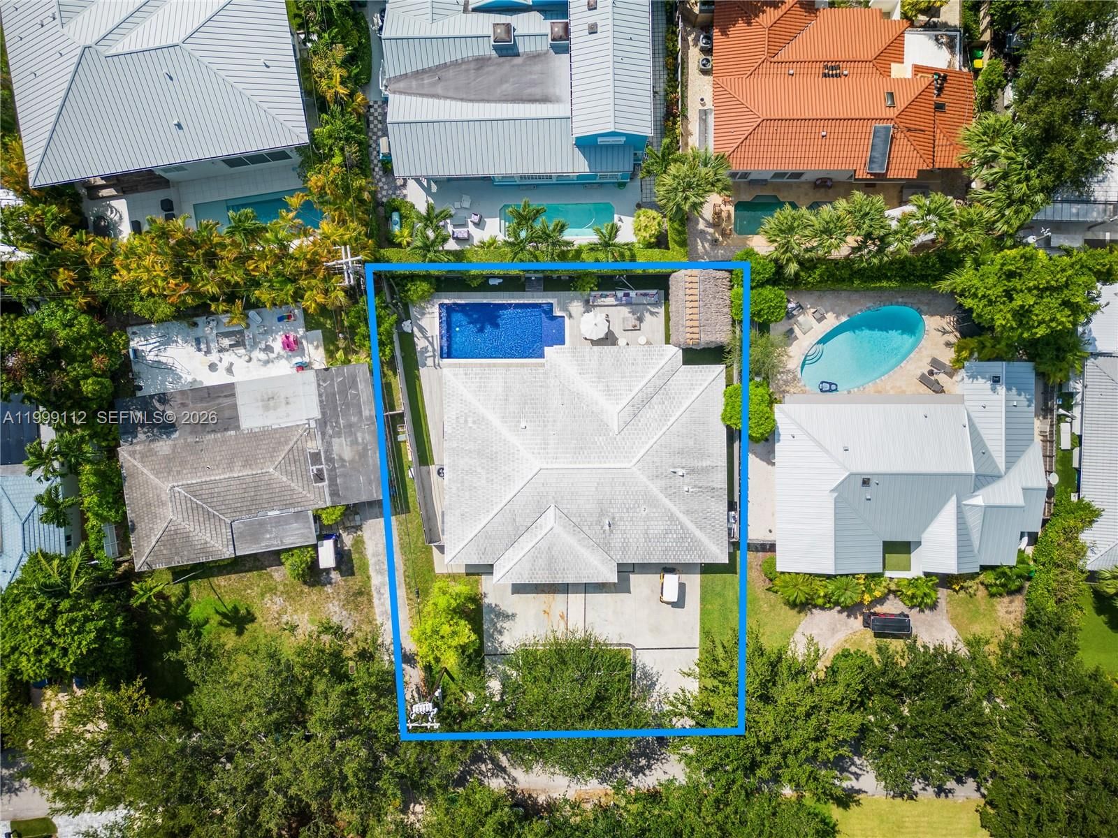 Real estate property located at 524 Warren Ln, Miami-dade, Tropical Isle Homes Sub 1, Key Biscayne, FL