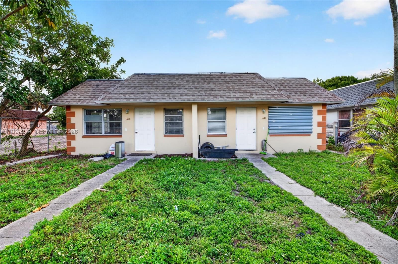 Real estate property located at 1619-1621 8th Ave, Broward, Progresso, Fort Lauderdale, FL