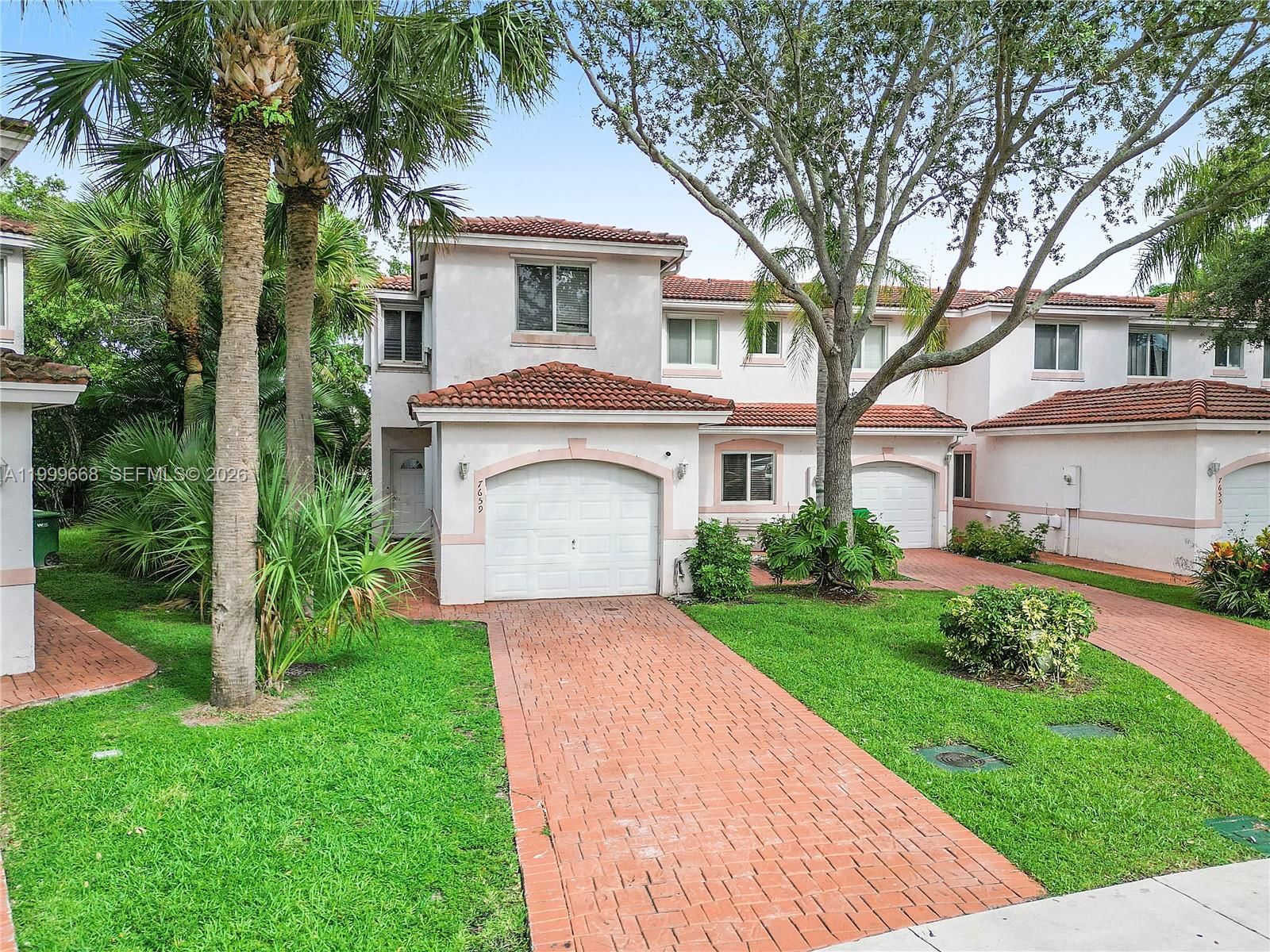 Real estate property located at 7659 Tamarac Island Circle, Broward, Tamarac Island Condominiu, Tamarac, FL