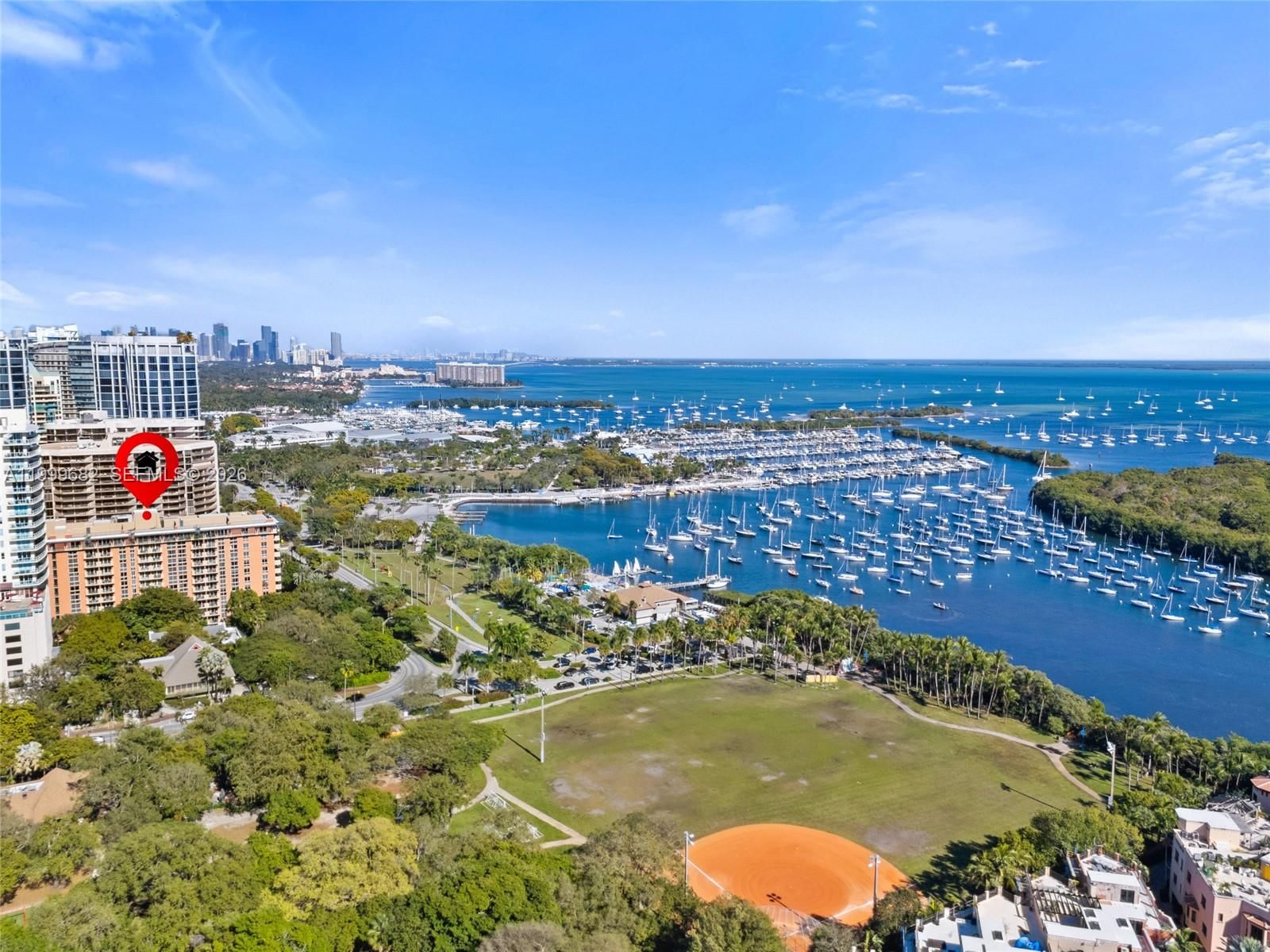 Real estate property located at 2951 Bayshore Dr #1111, Miami-dade, The Mutiny Condo, Miami, FL