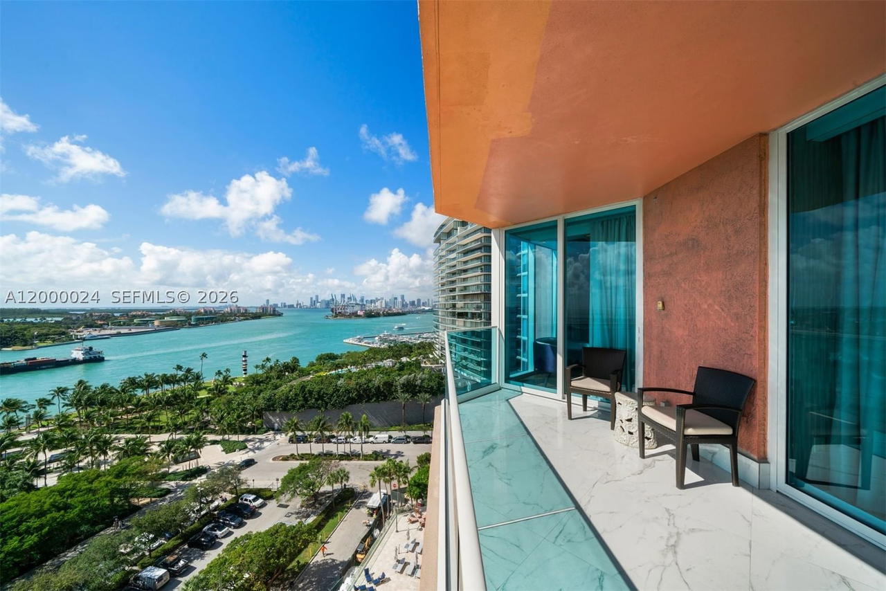 Real estate property located at 300 Pointe Dr #1501, Miami-dade, Portofino Tower Condo, Miami Beach, FL