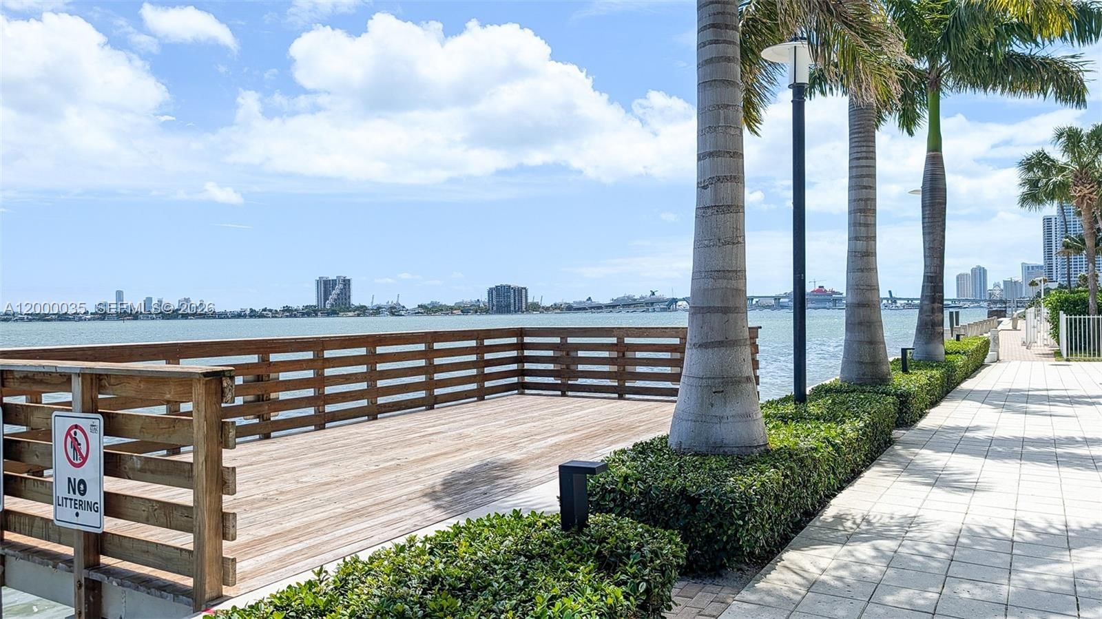Real estate property located at 601 23rd St #1605, Miami-dade, 23 Biscayne Bay Condo, Miami, FL