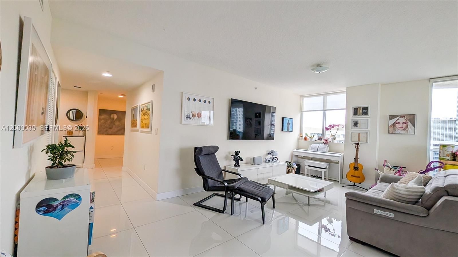 Real estate property located at 601 23rd St #1605, Miami-dade, 23 Biscayne Bay Condo, Miami, FL