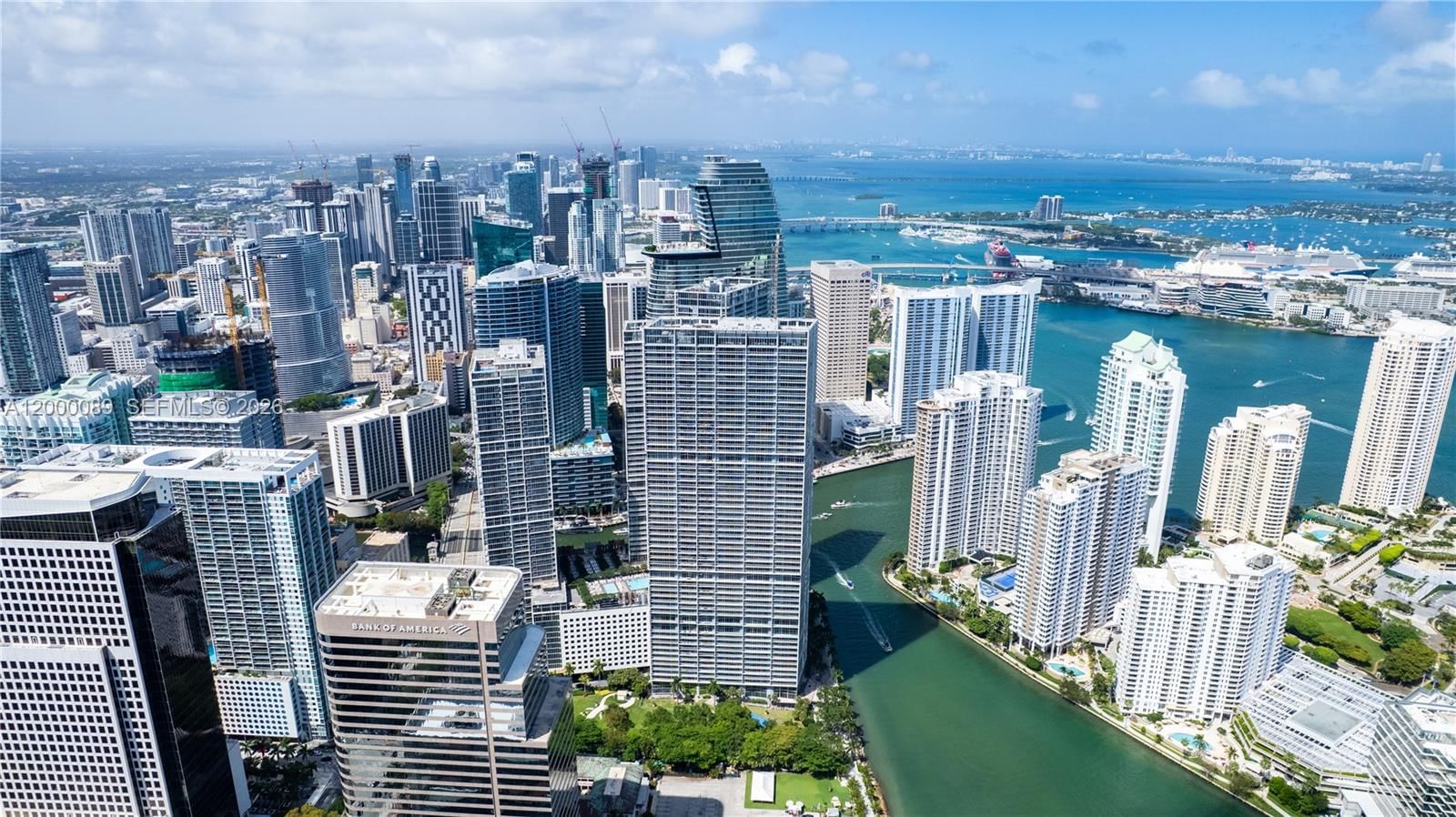 Real estate property located at 495 Brickell Ave PH-5703, Miami-dade, Icon Brickell No Two, Miami, FL