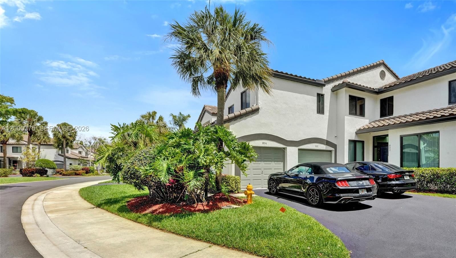 Real estate property located at 7525 61st Ter #804, Broward, Carriage Homes At Terrama, Parkland, FL