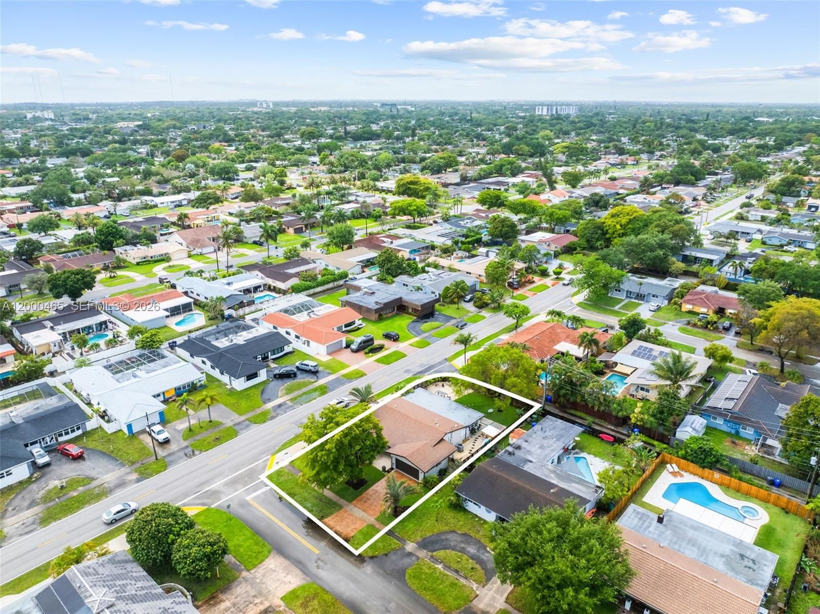 Real estate property located at 1700 48th Ave, Broward, Hollywood Hills Amen Plat, Hollywood, FL