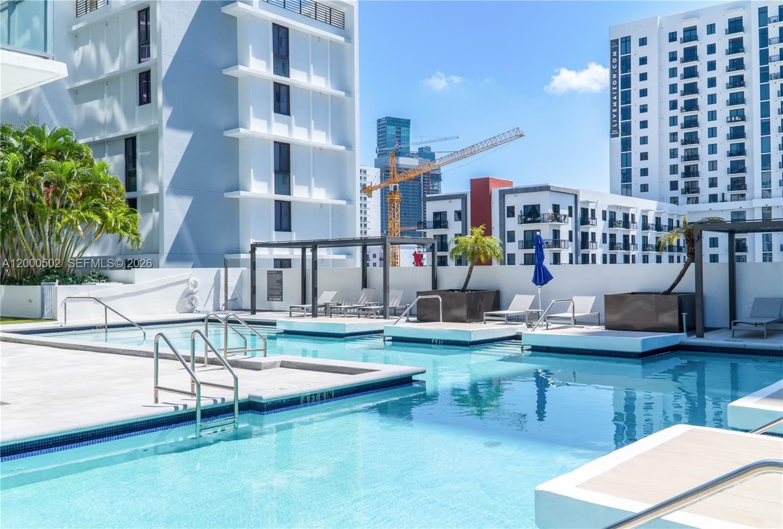 Real estate property located at 1010 2nd Ave #606, Miami-dade, Brickell Ten Condo, Miami, FL