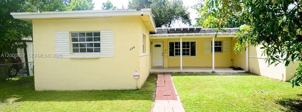 Real estate property located at 298 104th St, Miami-dade, W Miami Shores Sec B, Miami, FL