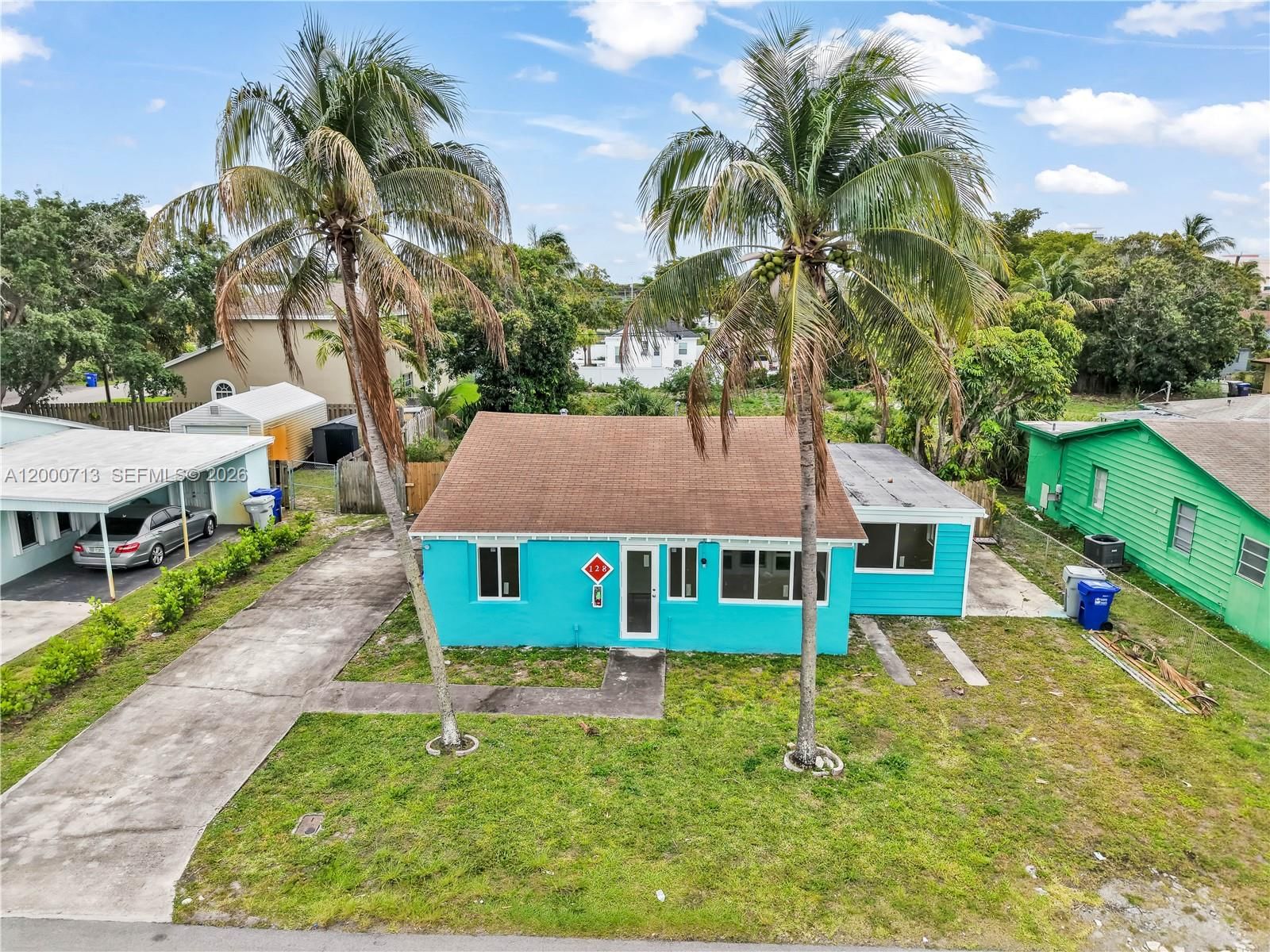 Real estate property located at 128 7th St, Broward, American Townsites Co Sub, Pompano Beach, FL