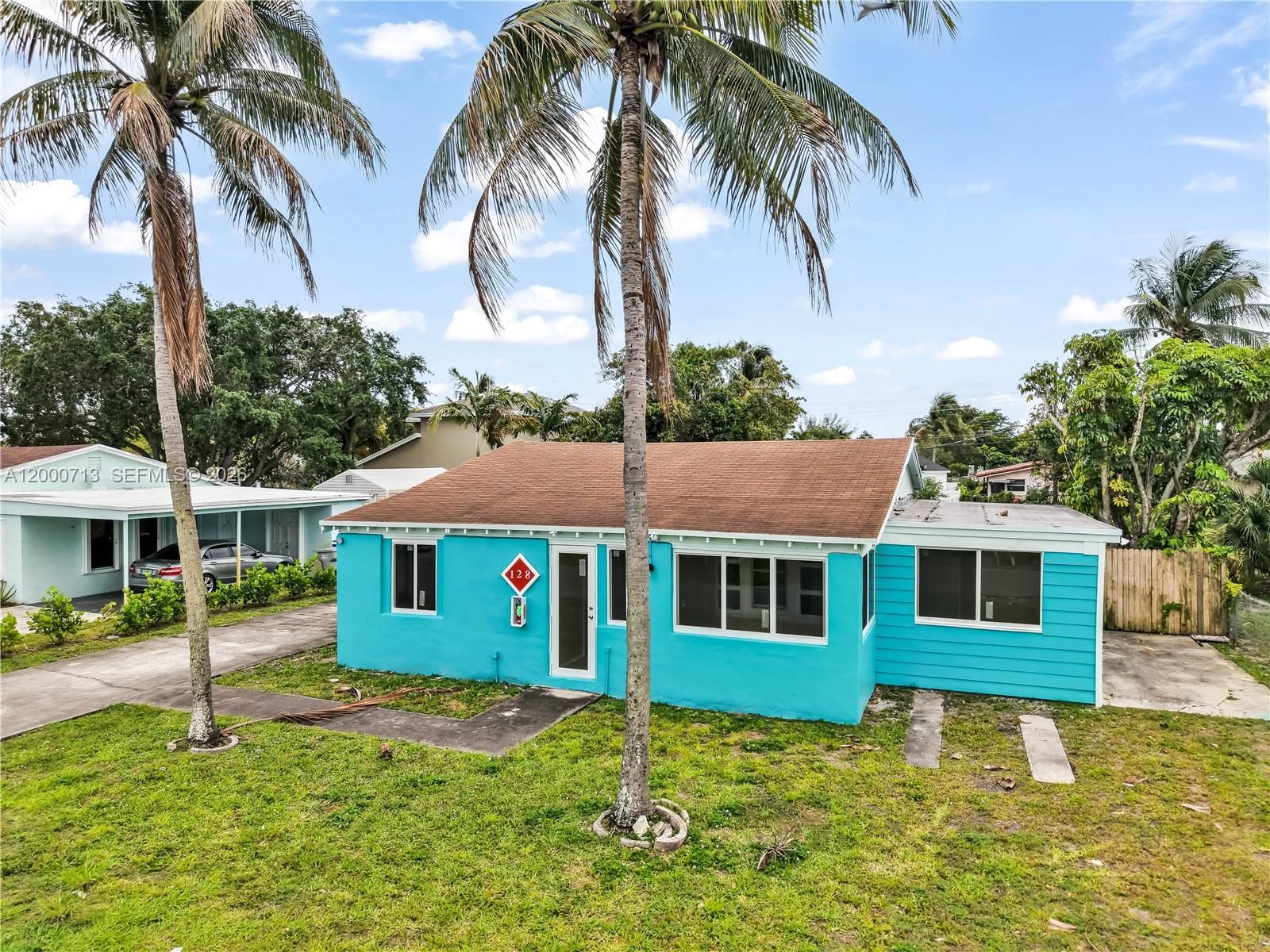 Real estate property located at 128 7th St, Broward, American Townsites Co Sub, Pompano Beach, FL