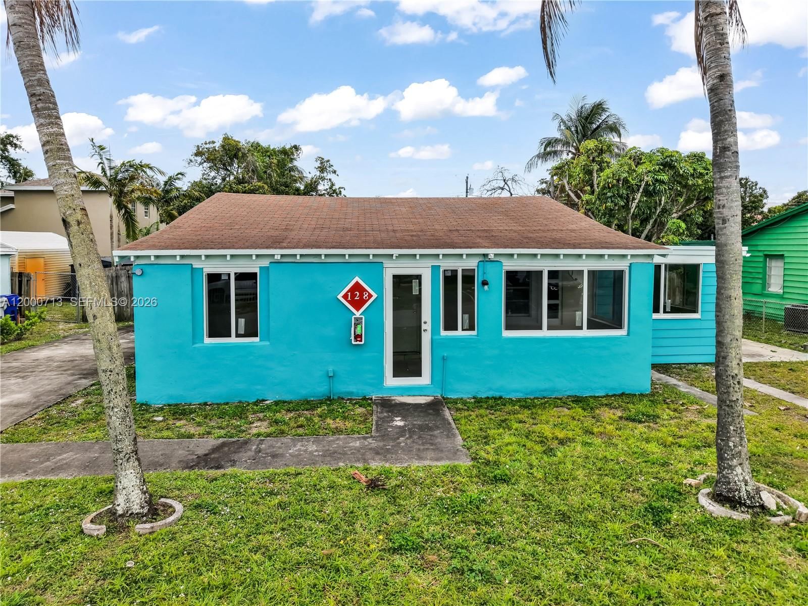 Real estate property located at 128 7th St, Broward, American Townsites Co Sub, Pompano Beach, FL
